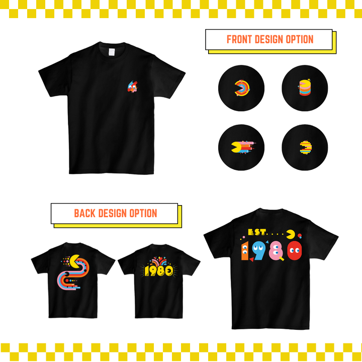 PAC-MAN 客製化 T-shirt