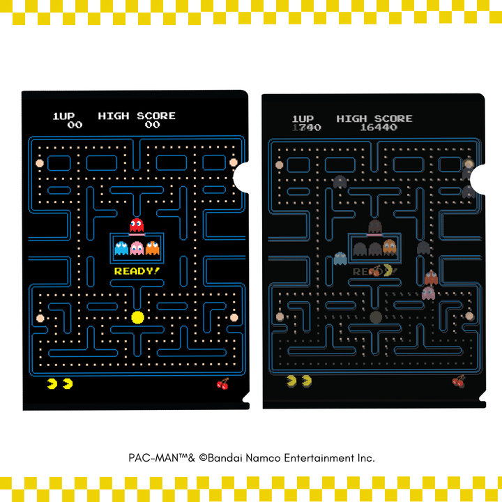 PAC-MAN A4 3D 透明文件夾