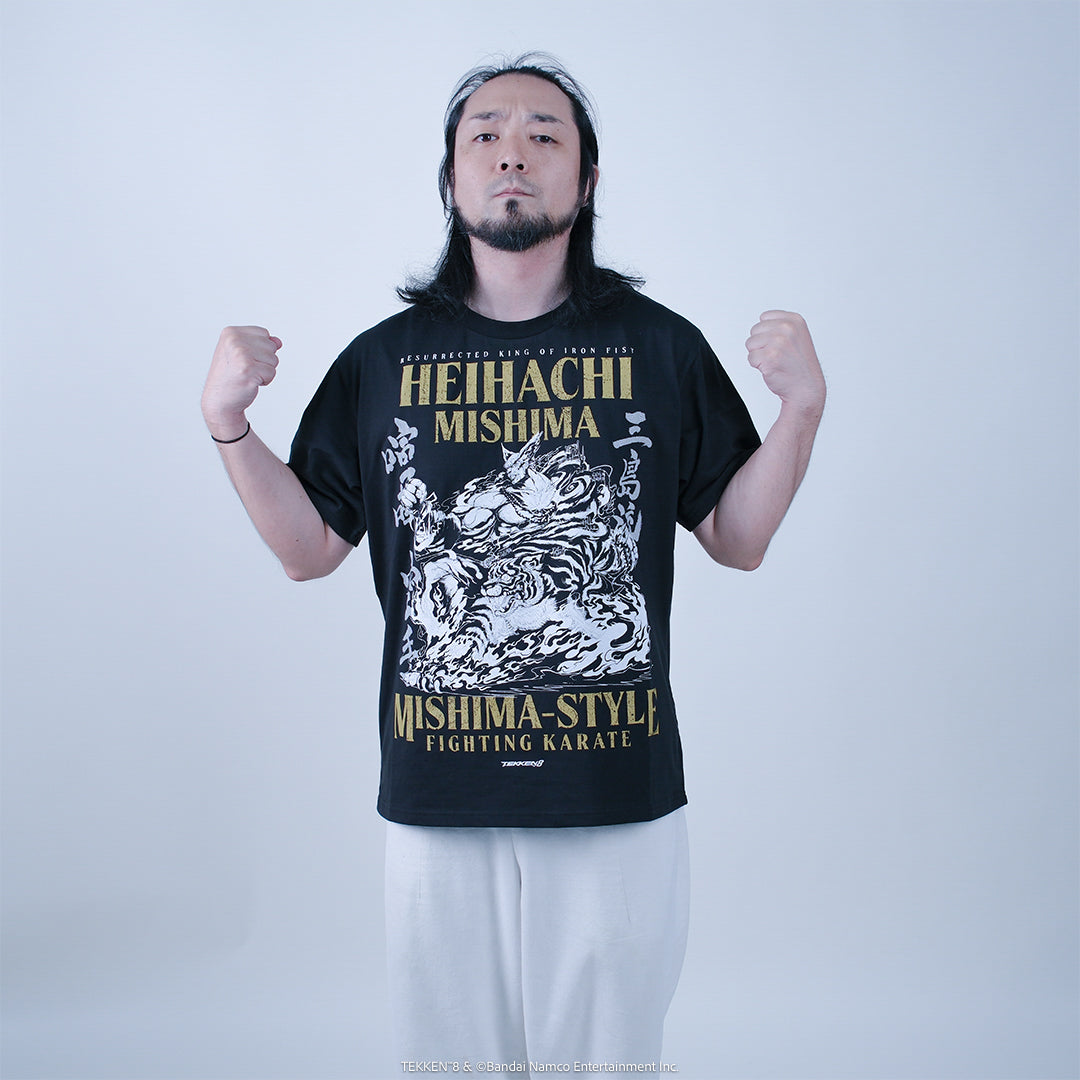 TEKKEN 8 IIJAN ALL FIGHTER T SHIRT ver.02 Heihachi Mishima