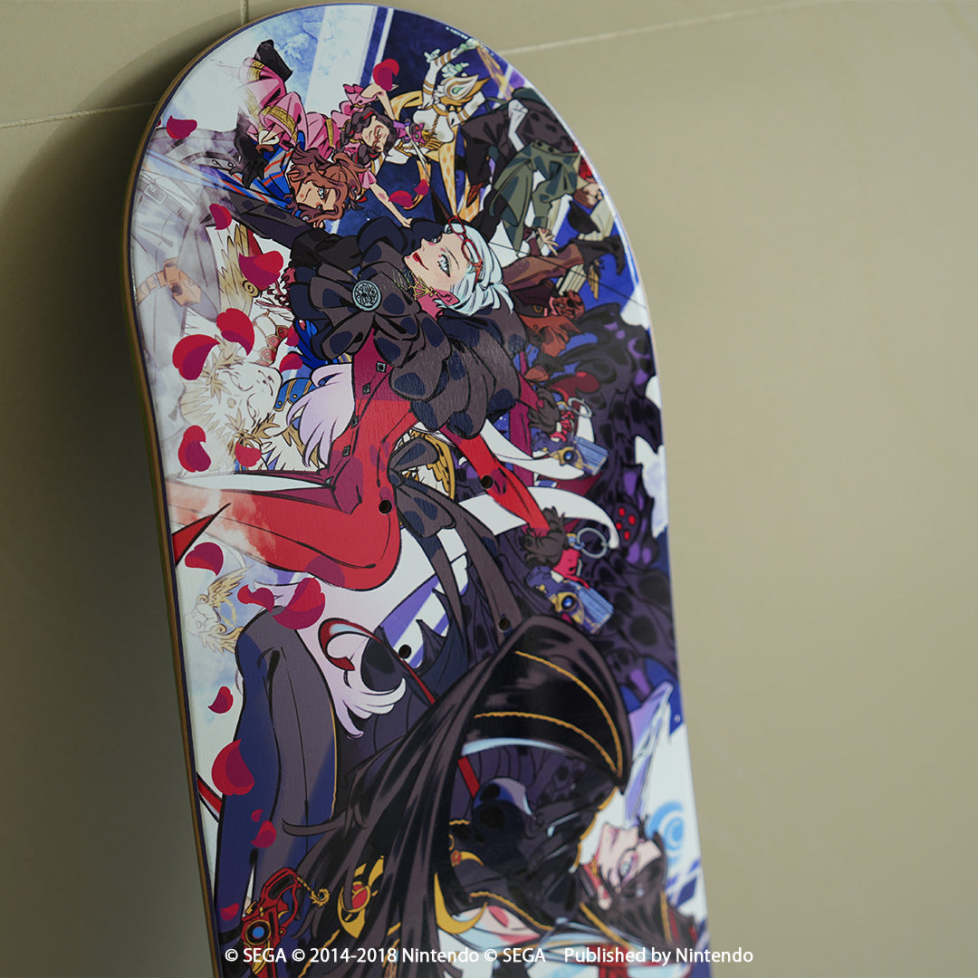 Bayonetta Skateboard『BAYONETTA 』1&2 Memorial Art by Mari Shimazaki