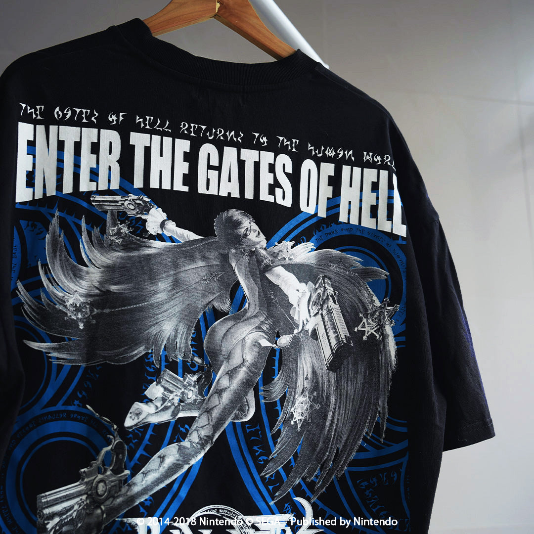 Bayonetta The Gates of Hell x IIJAN Oversized Shirt