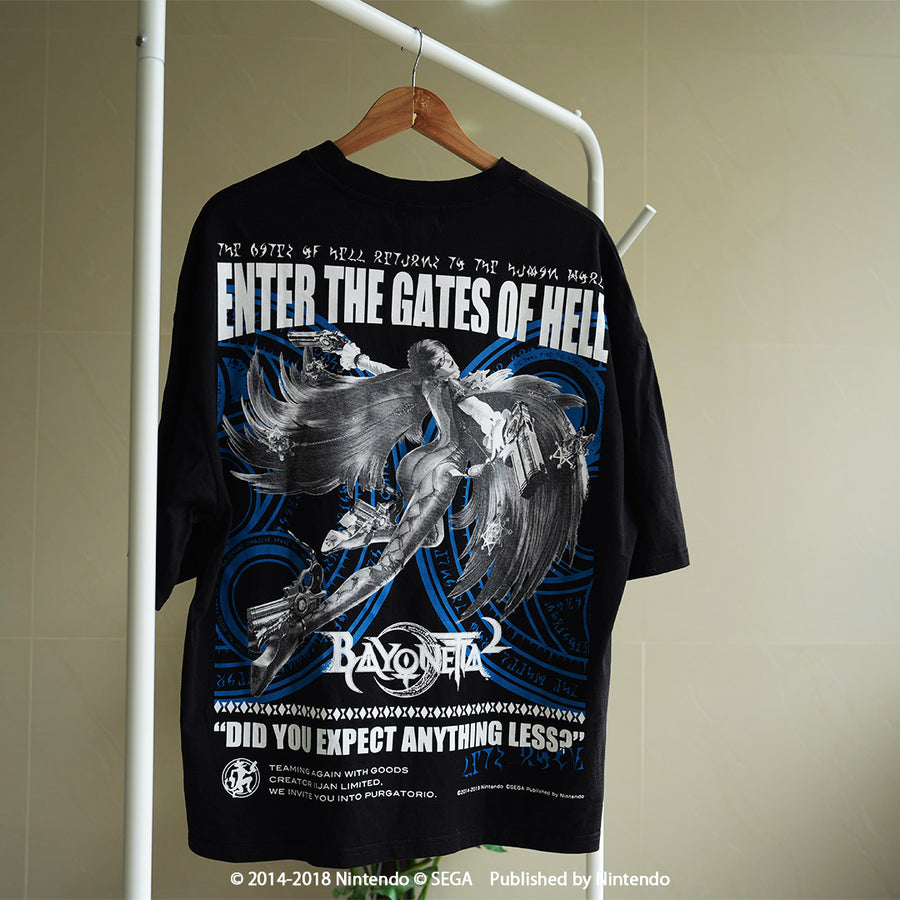 Bayonetta The Gates of Hell x IIJAN Oversized Shirt