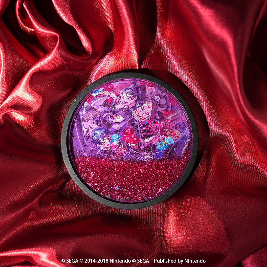Bayonetta Glitter Coaster 『BAYONETTA 』1&2 Memorial Art by Mari Shimazaki