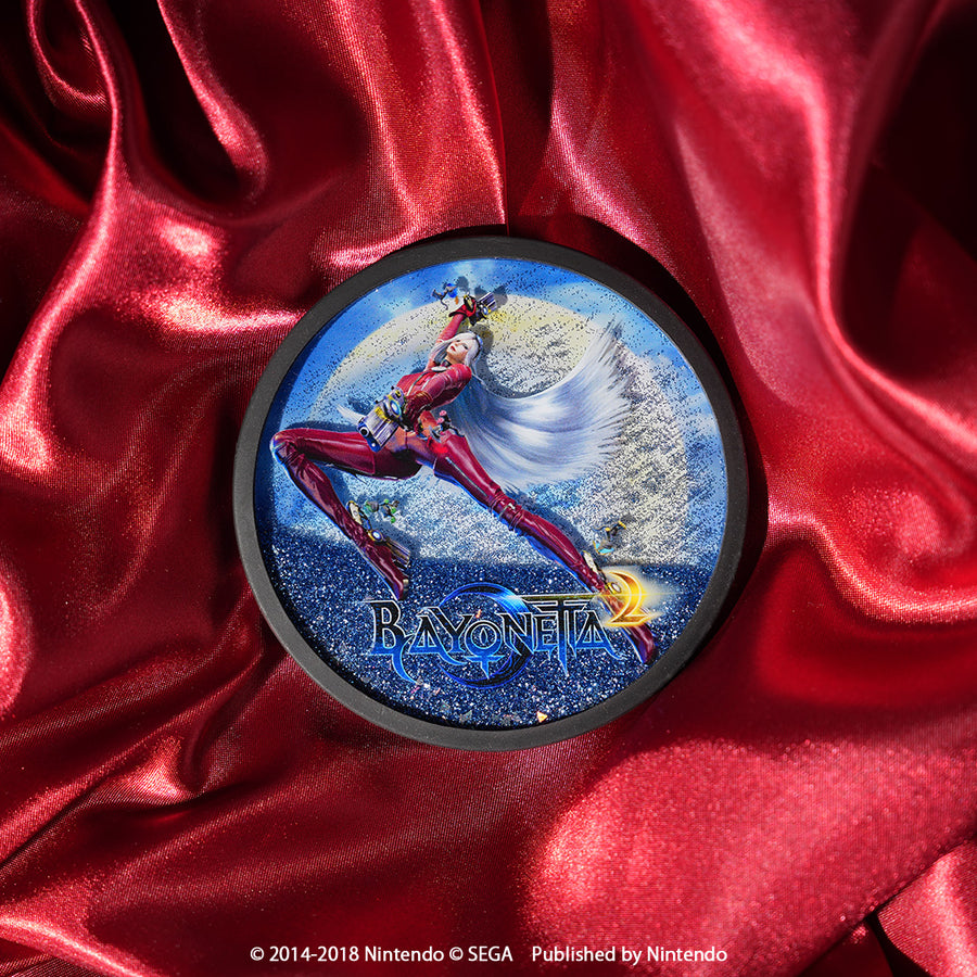 Bayonetta2 Glitter Coaster 『BAYONETTA 2』 Jeanne