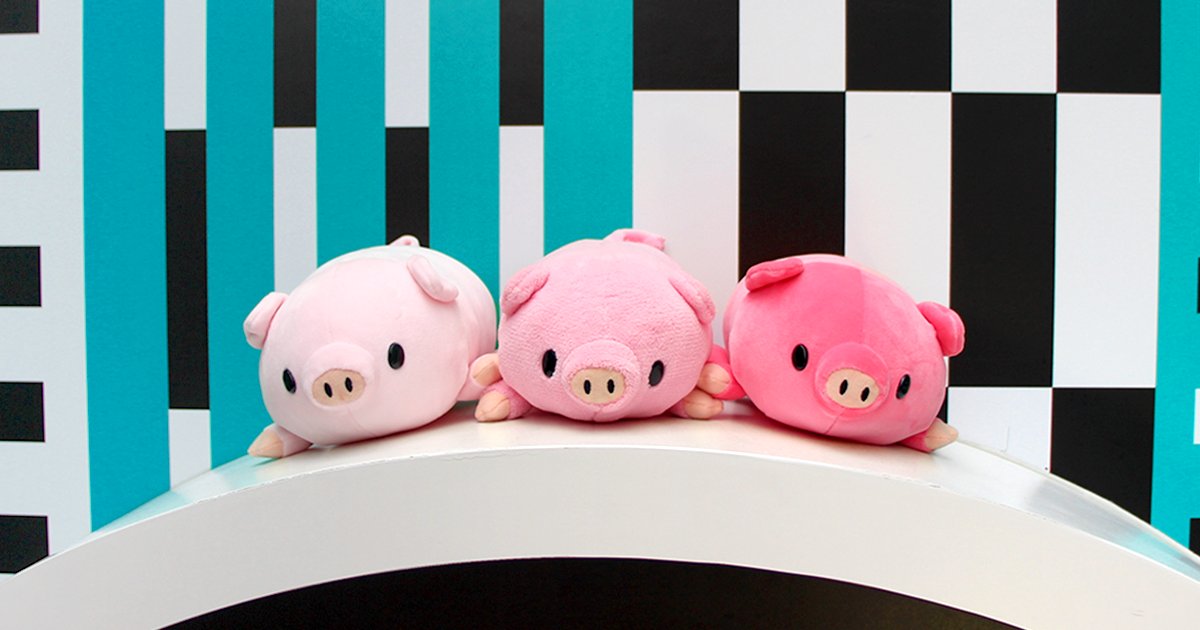 MOCHI MOCHI PIGGY MINI 淺粉色 豬仔(每隻)