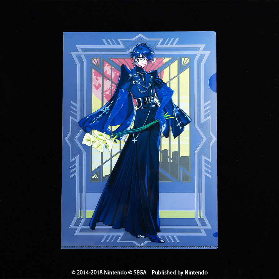 Bayonetta2 A4 Clear File Event Key visual by Mari Shimazaki