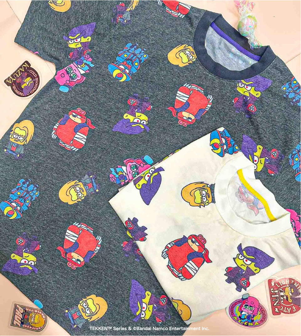 Tekken! Cartoon All-Over Print T-Shirt Vintage