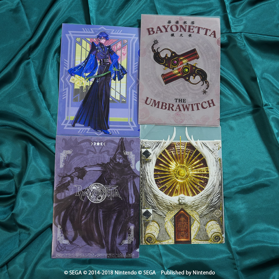 Bayonetta A4 Clear File Ancient Witches