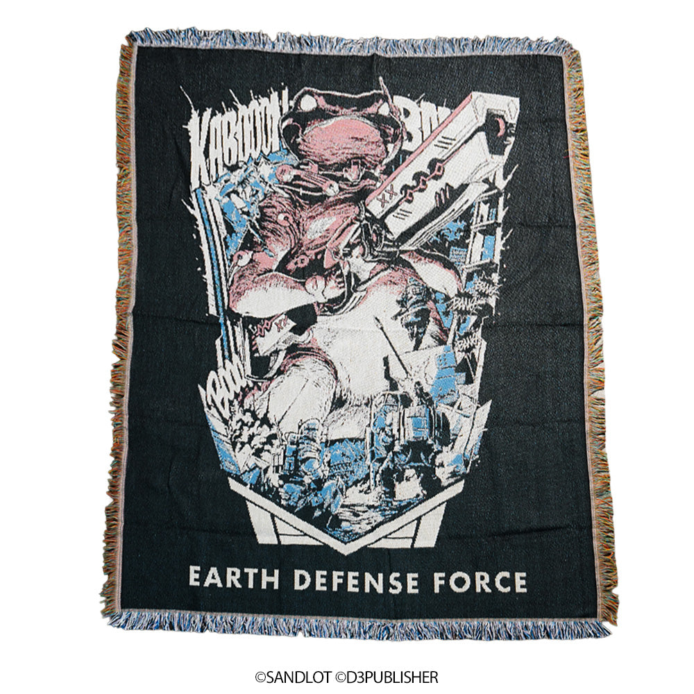 EARTH DEFENSE FORCE 5 Multi-Purpose Cloth "Colonist VS Earth Defense Force"