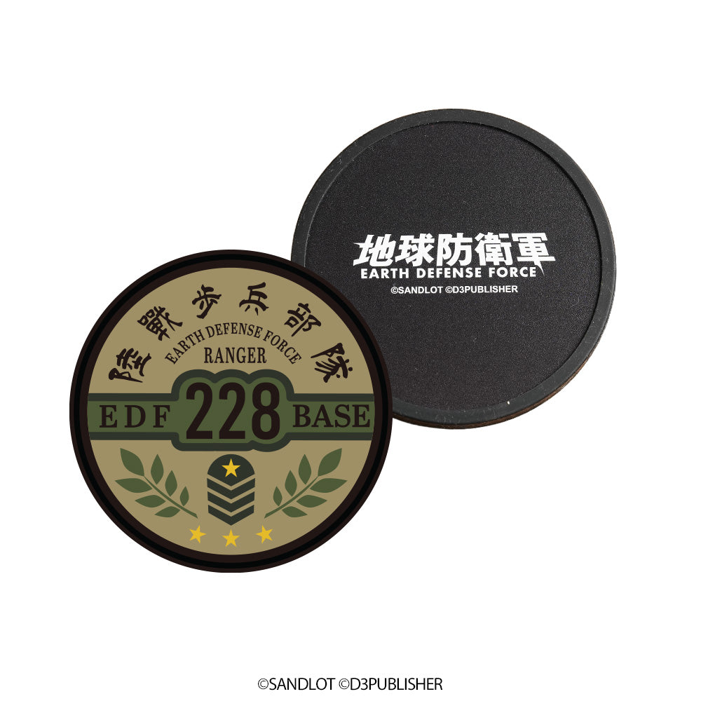 EARTH DEFENSE FORCE 5/6 Glitter Coaster – Ranger