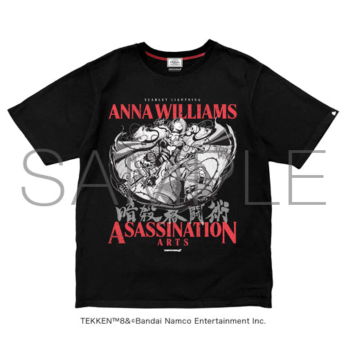 【Pre-order item】TEKKEN 8 IIJAN ALL FIGHTER T SHIRT ver.02 Anna Williams