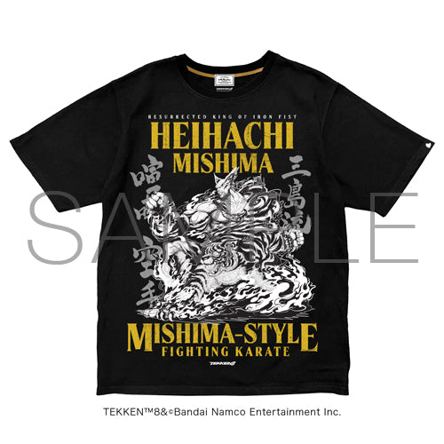 【Pre-order item】TEKKEN 8 IIJAN ALL FIGHTER T SHIRT ver.02 Heihachi Mishima