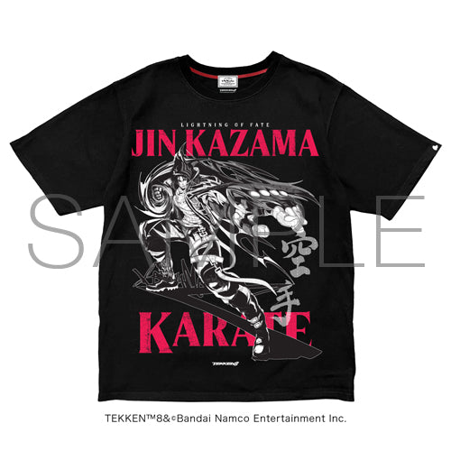 【Pre-order item】TEKKEN 8 IIJAN ALL FIGHTER T SHIRT ver.02 Jin Kazama