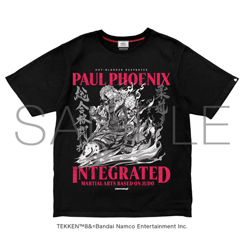 【Pre-order item】TEKKEN 8 IIJAN ALL FIGHTER T SHIRT ver.02 Paul Phonenix
