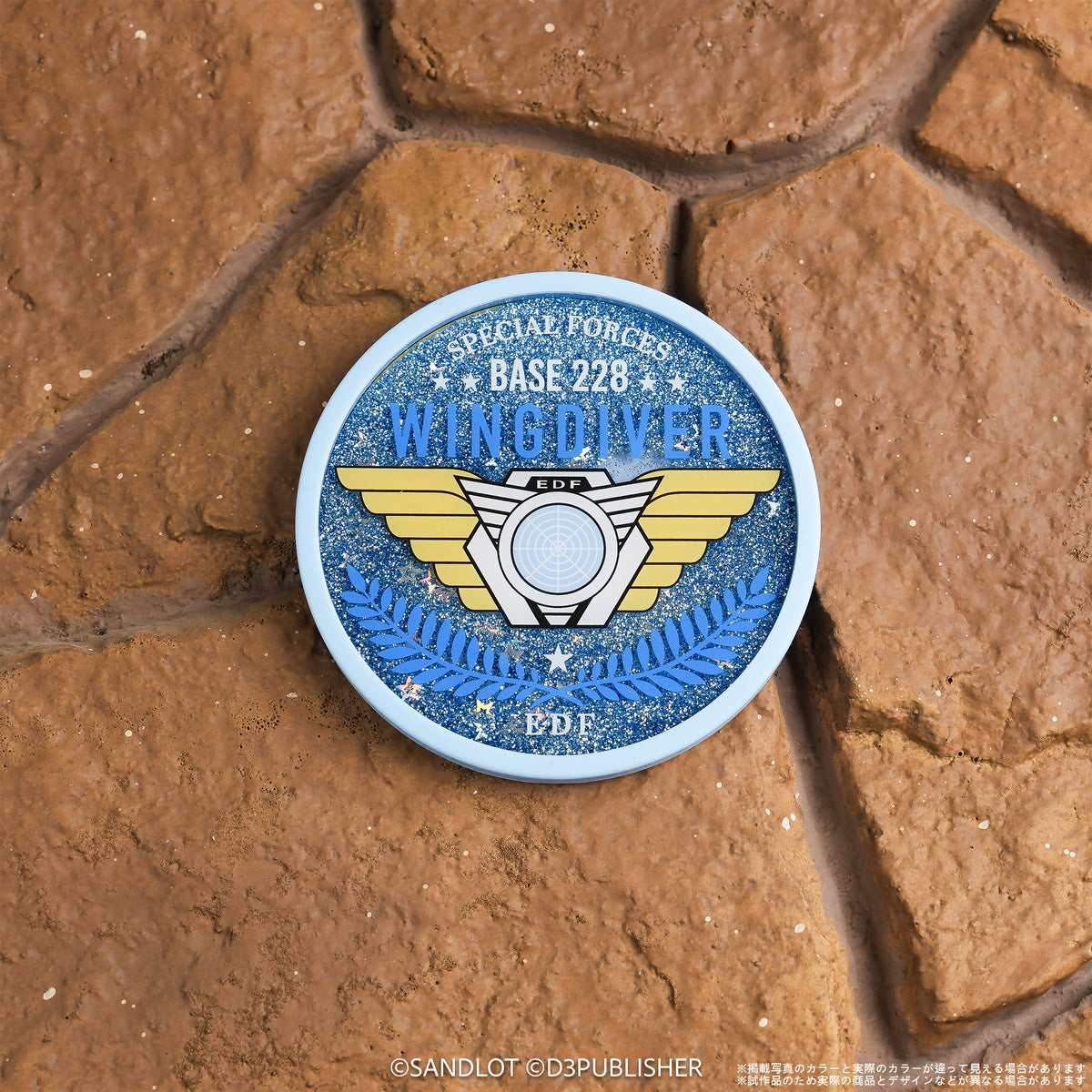 EARTH DEFENSE FORCE 5/6 Glitter Coaster – Wing Diver