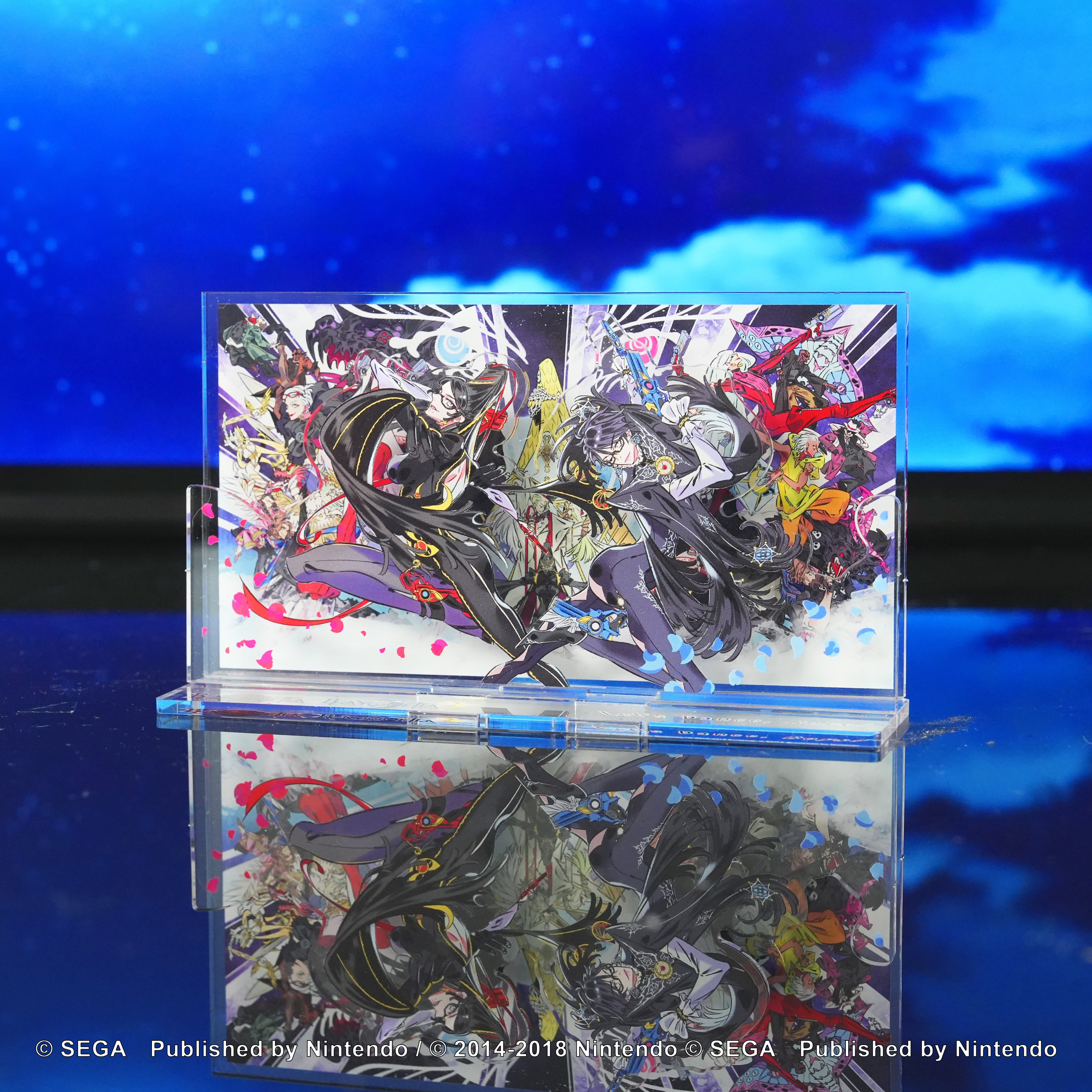 Bayonetta Acrylic Stand 『BAYONETTA 』1&2 Memorial Art by Mari Shimazaki