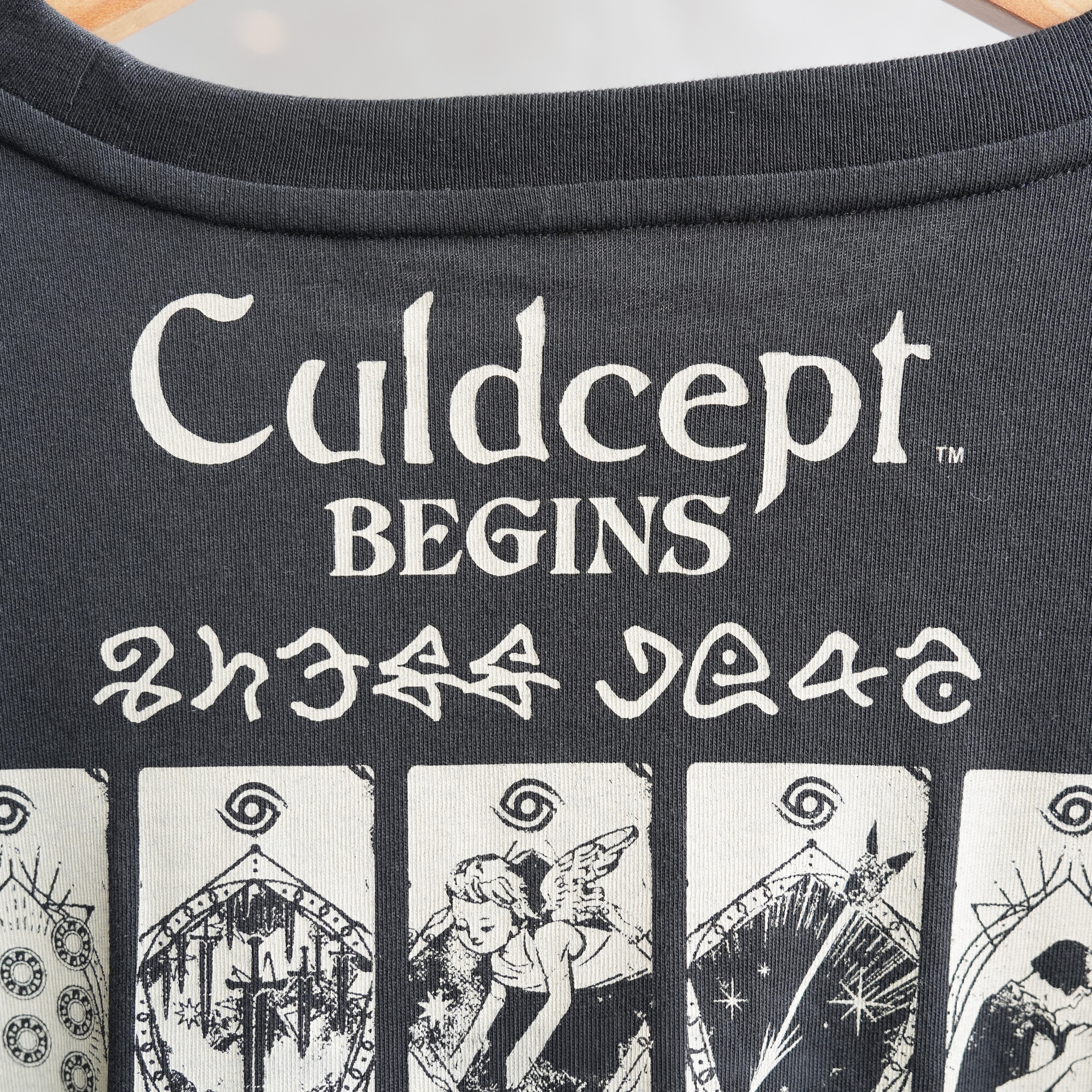 Culdcept BEGINS Big Silhouette T-shirt Spell Card
