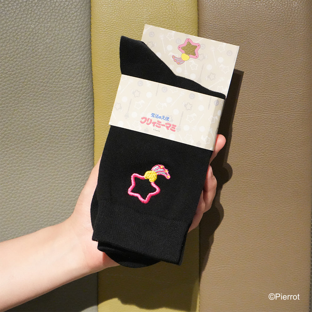Magical Compact/Magical Lumina Star Embroidery Mid-Calf Socks