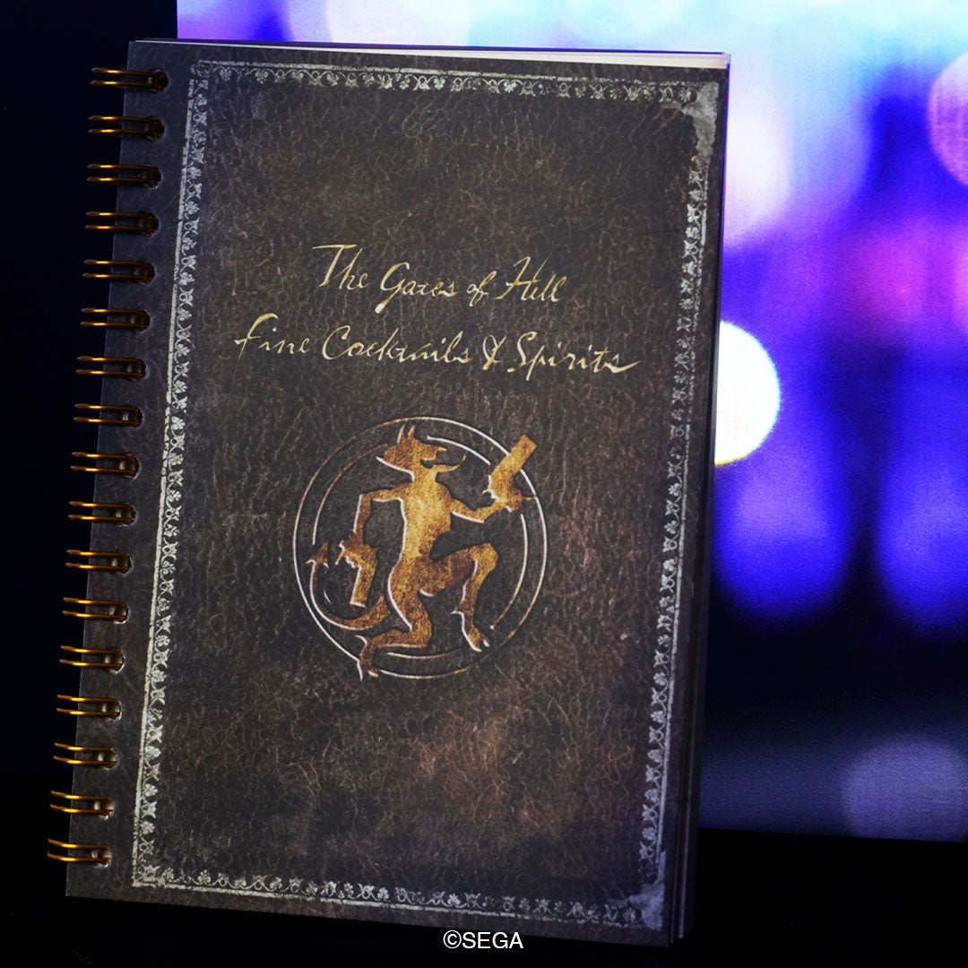 蓓優妮塔 The Gates of Hell 菜單風筆記簿