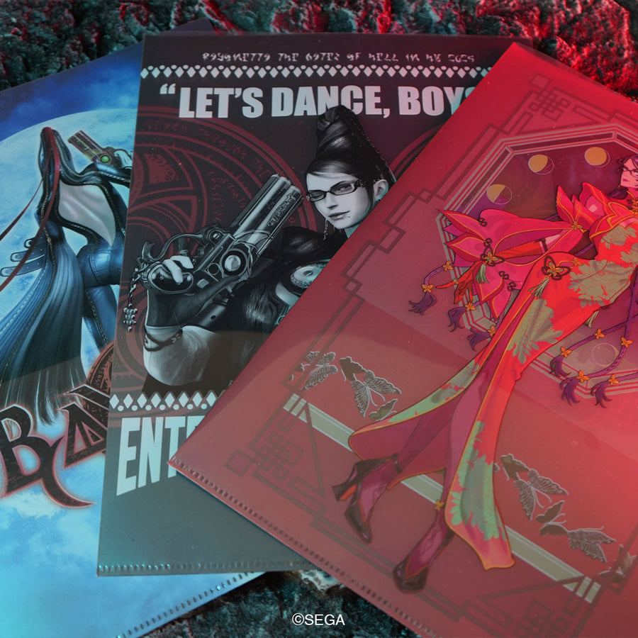 Bayonetta Clear File A4