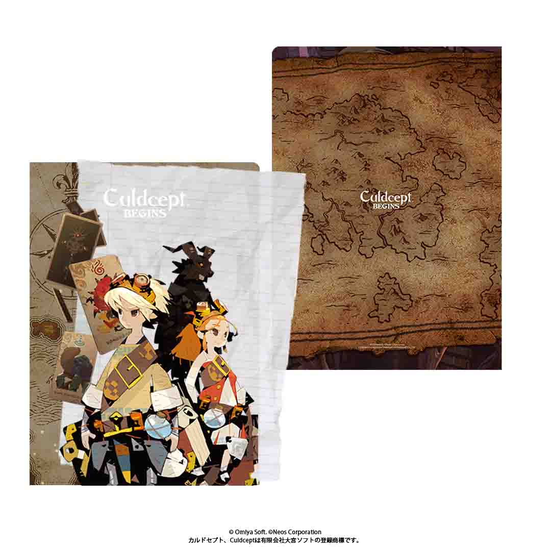 Culdcept BEGINS A4 Clear File Game Package Illustration