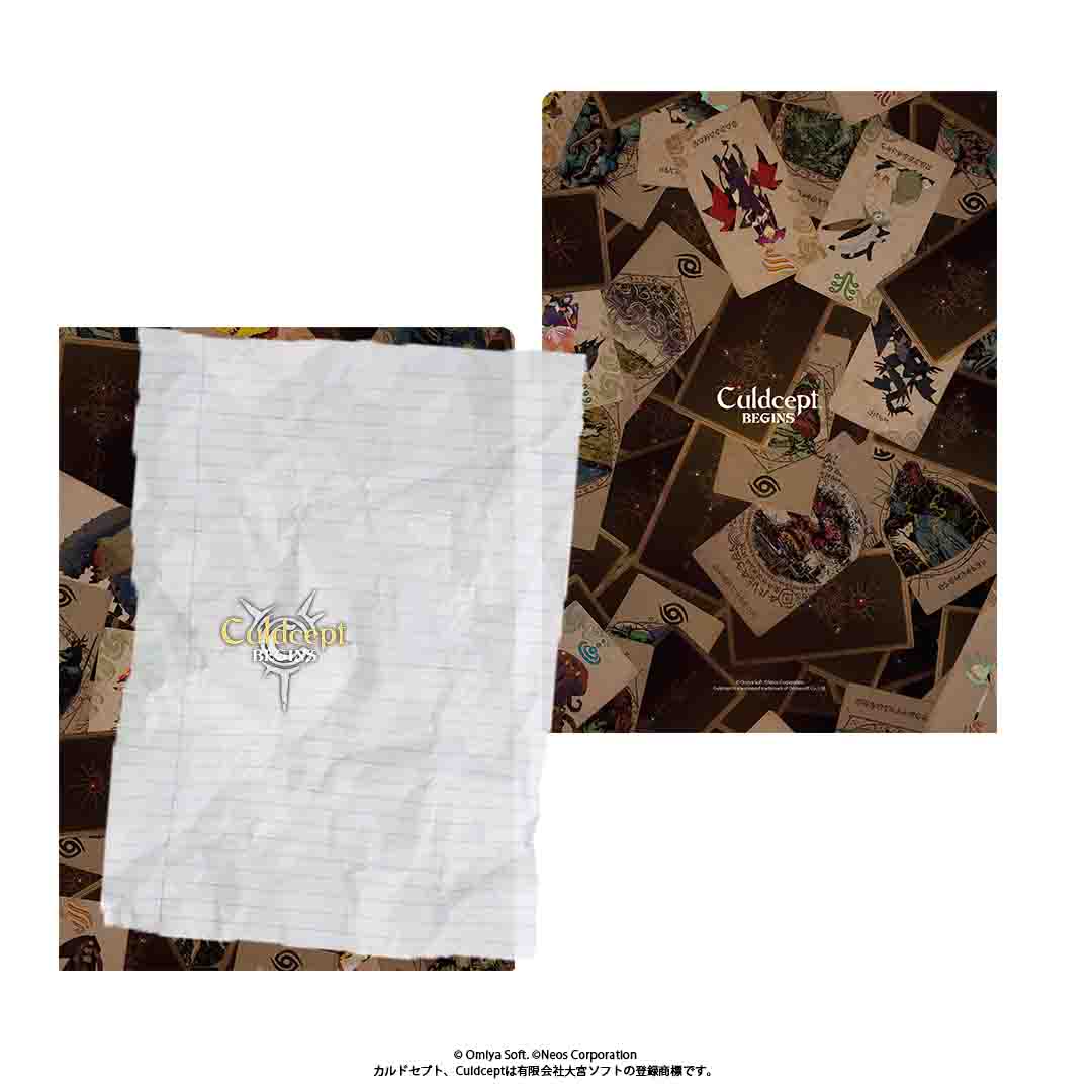 Culdcept BEGINS A4 Clear File Tablet Pattern