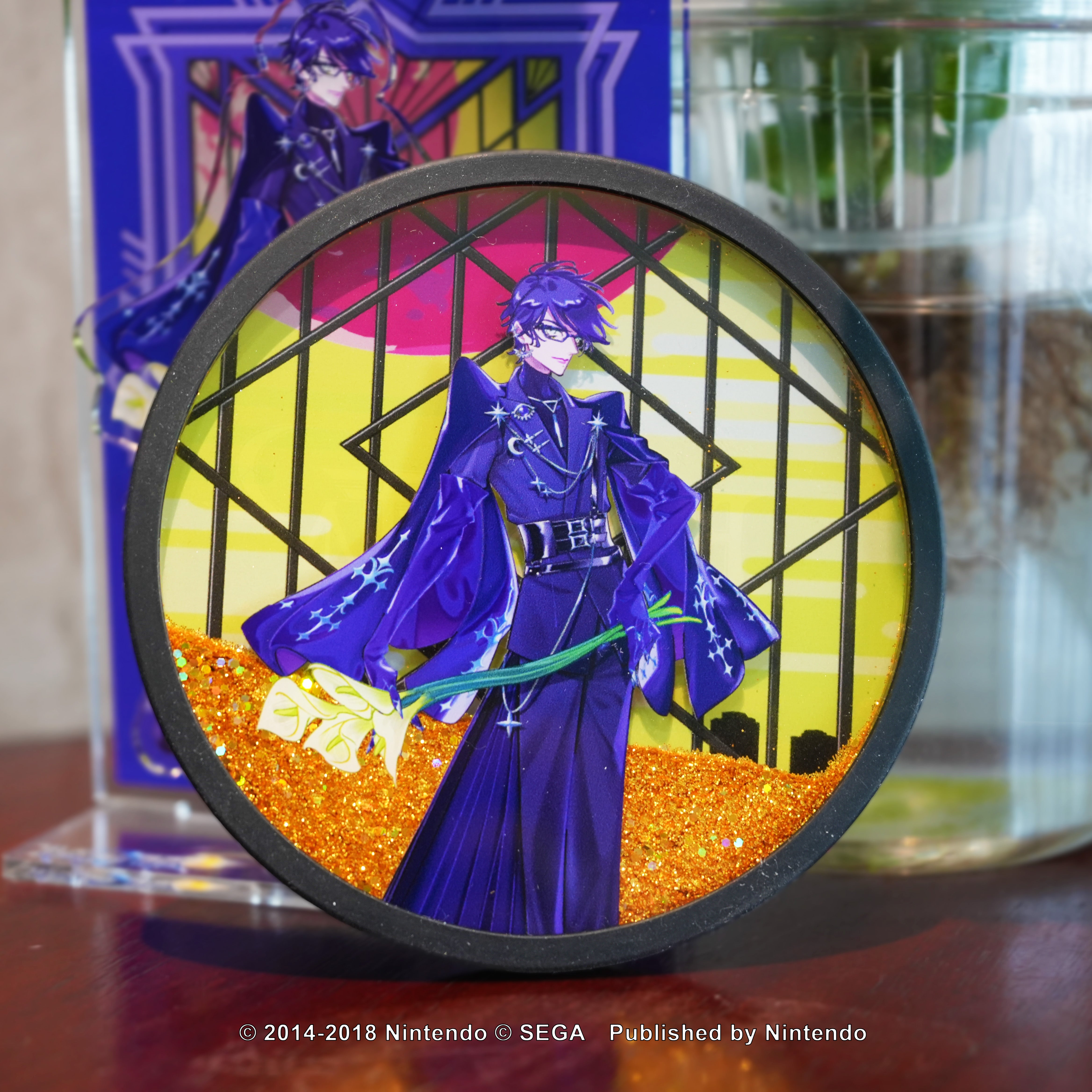 Bayonetta2 Glitter Coaster Event Key visual by Mari Shimazaki