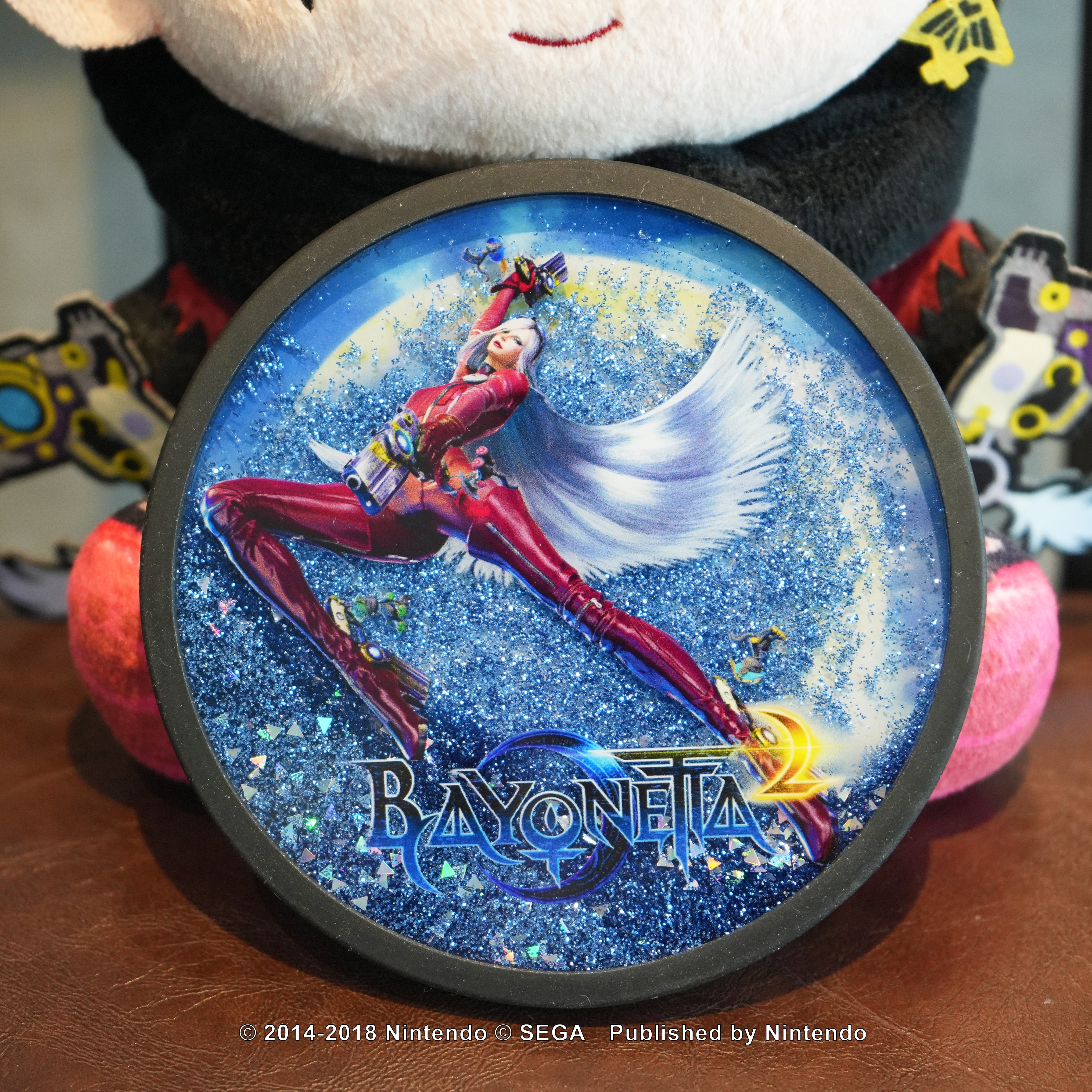 Bayonetta2 Glitter Coaster 『BAYONETTA 2』 Jeanne