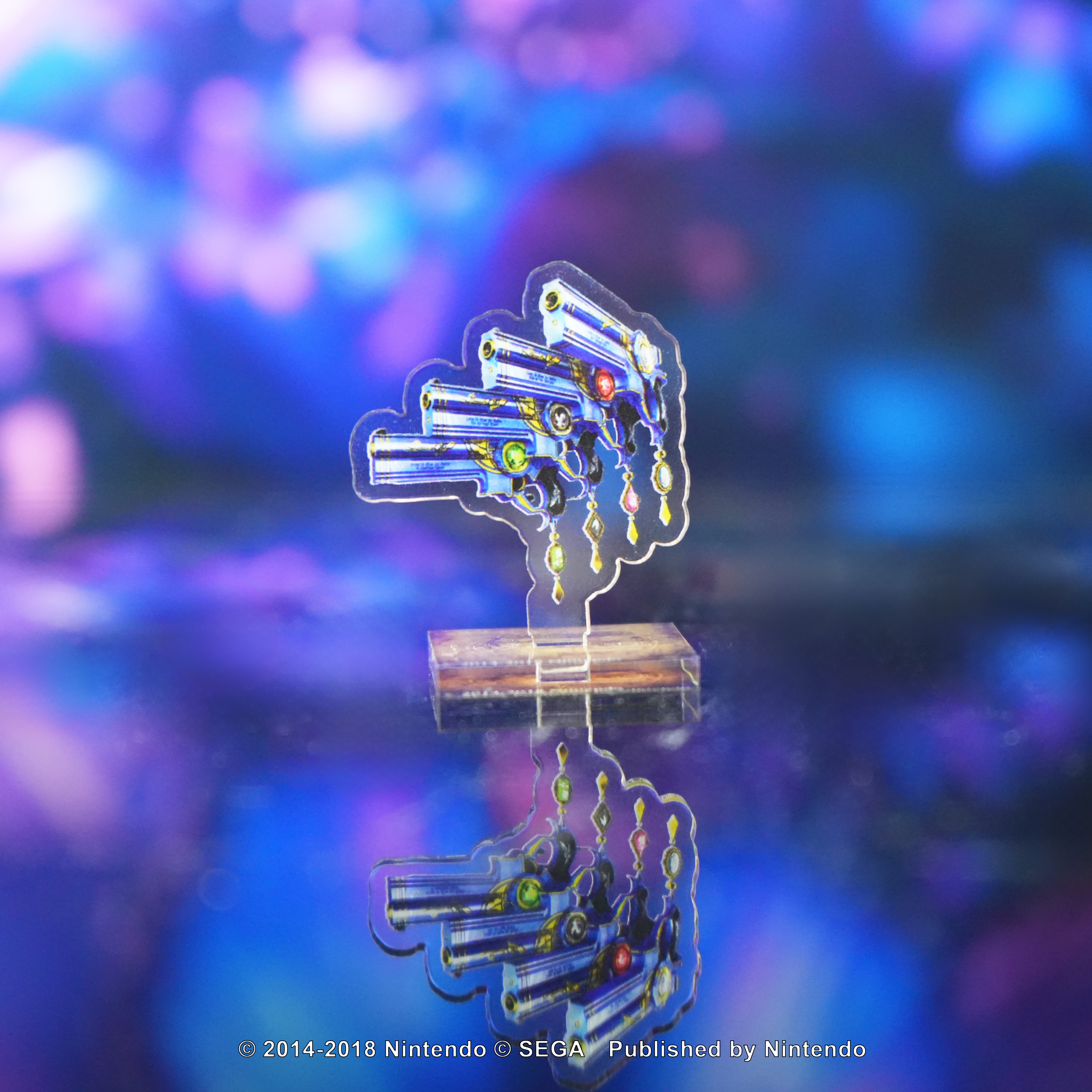 Bayonetta2 Weapon Mini Acrylic Stand