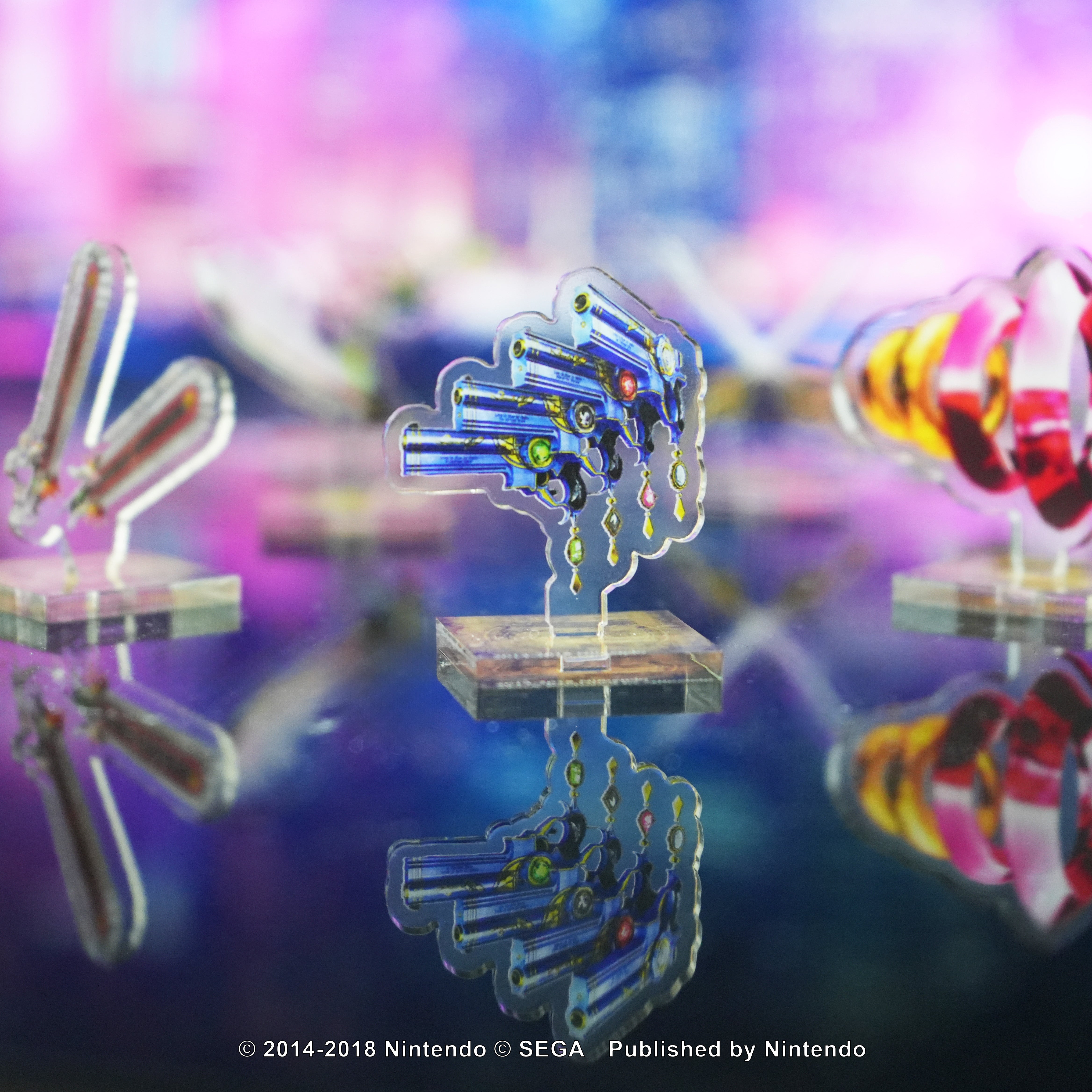 Bayonetta2 Weapon Mini Acrylic Stand