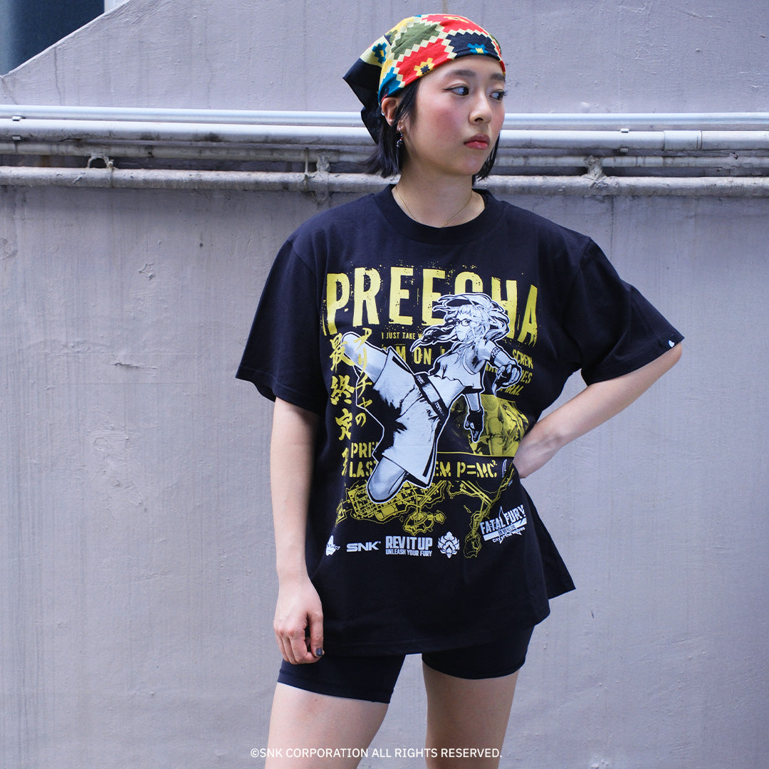 《餓狼傳説 City of the Wolves》IIJAN全角色T-shirt 普莉查