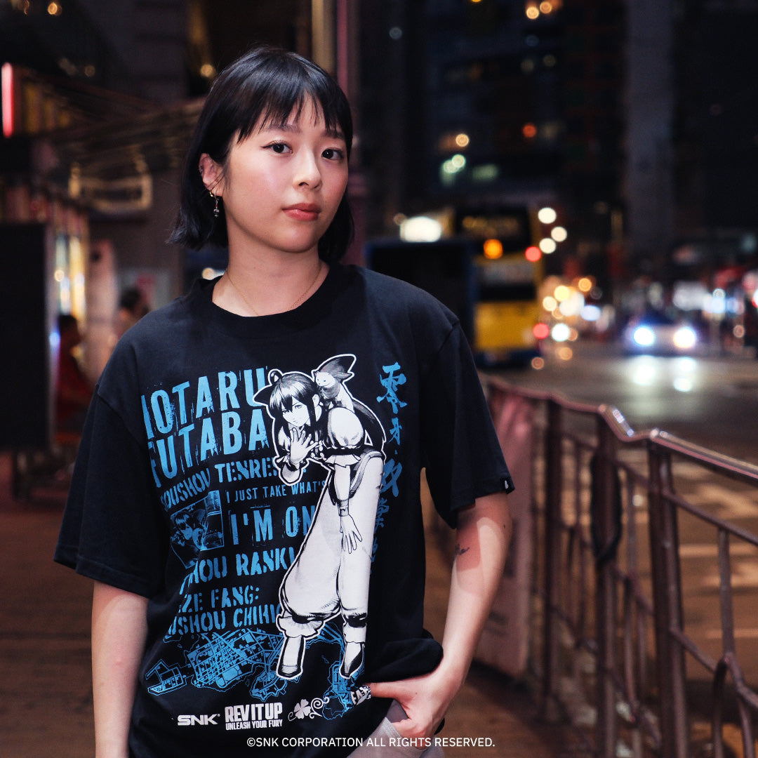 《餓狼傳説 City of the Wolves》IIJAN全角色T-shirt 雙葉螢
