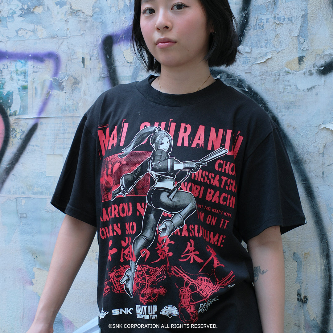 《餓狼傳説 City of the Wolves》IIJAN全角色T-shirt 不知火舞