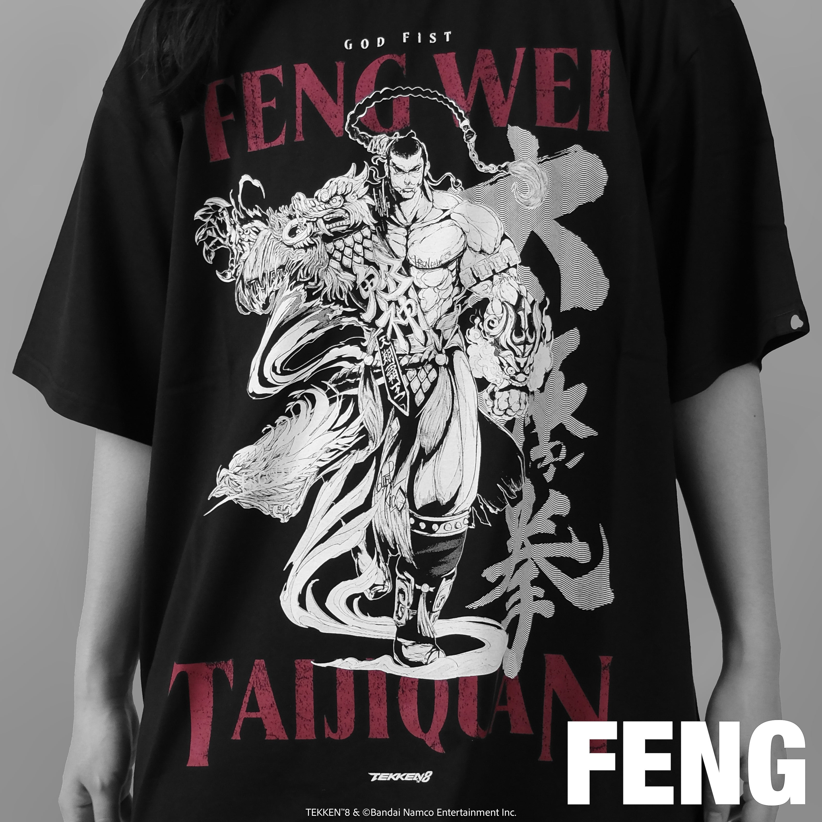 TEKKEN 8 IIJAN ALL FIGHTER T SHIRT ver.02 Feng Wei