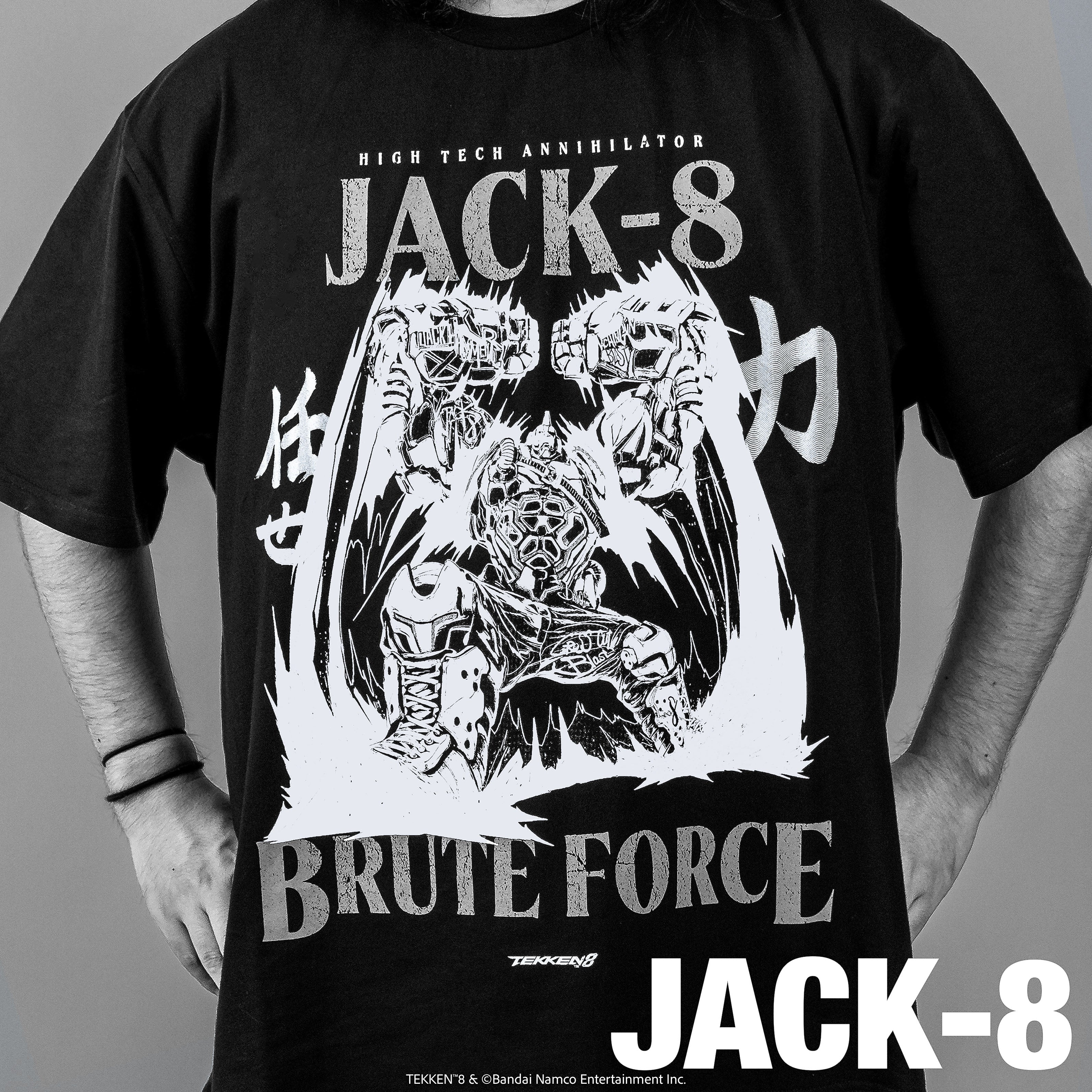 TEKKEN 8 IIJAN ALL FIGHTER T SHIRT ver.02 Jack-8