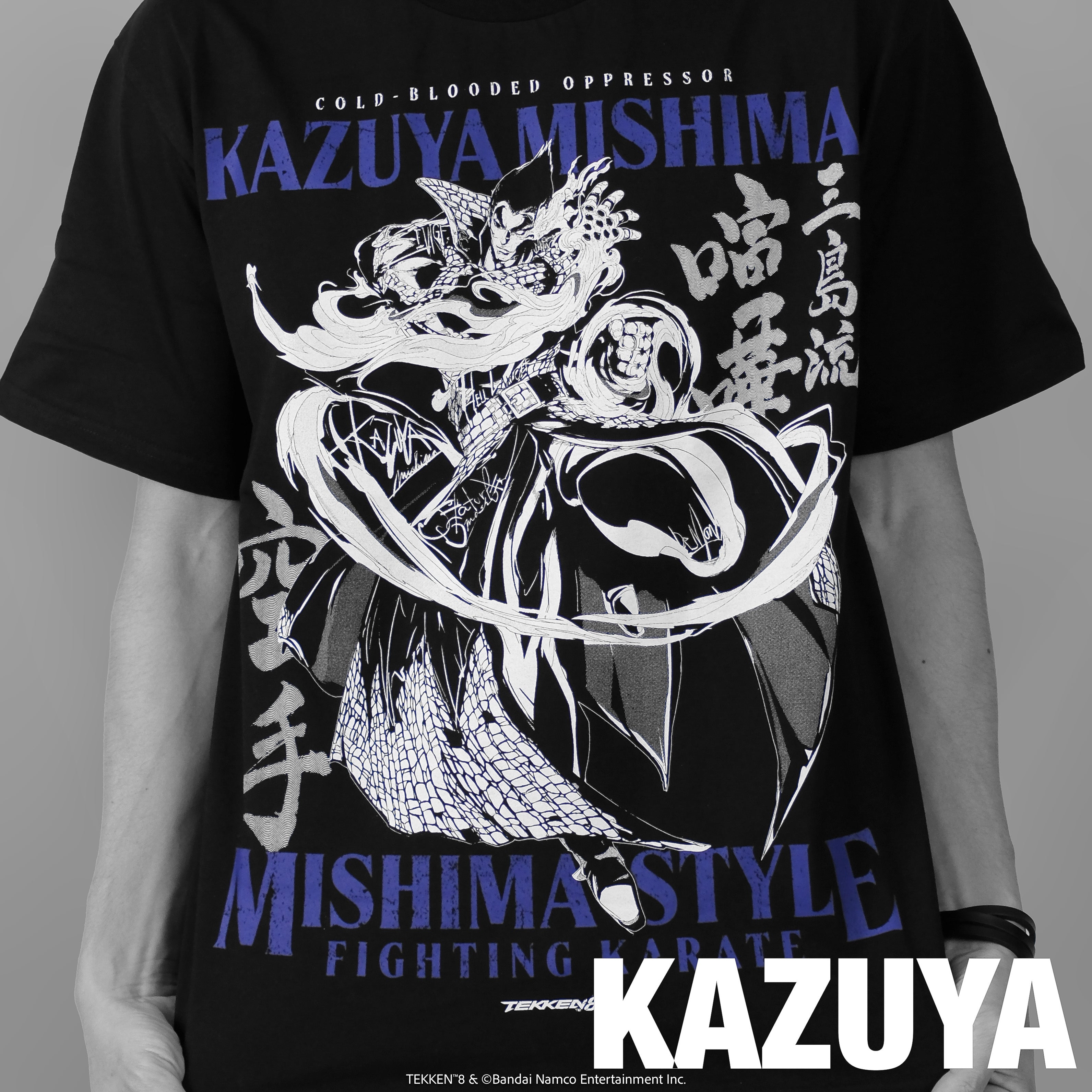 TEKKEN 8 IIJAN ALL FIGHTER T SHIRT ver.02 Kazuya Mishima