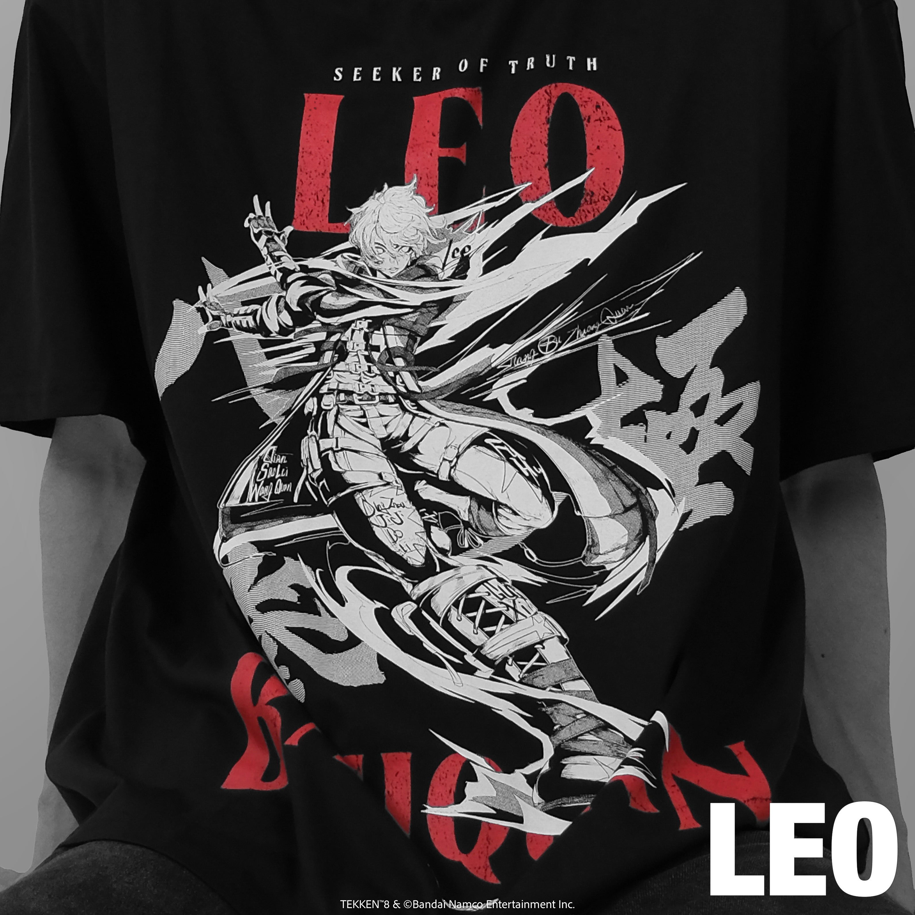 TEKKEN 8 IIJAN ALL FIGHTER T SHIRT ver.02 Leo