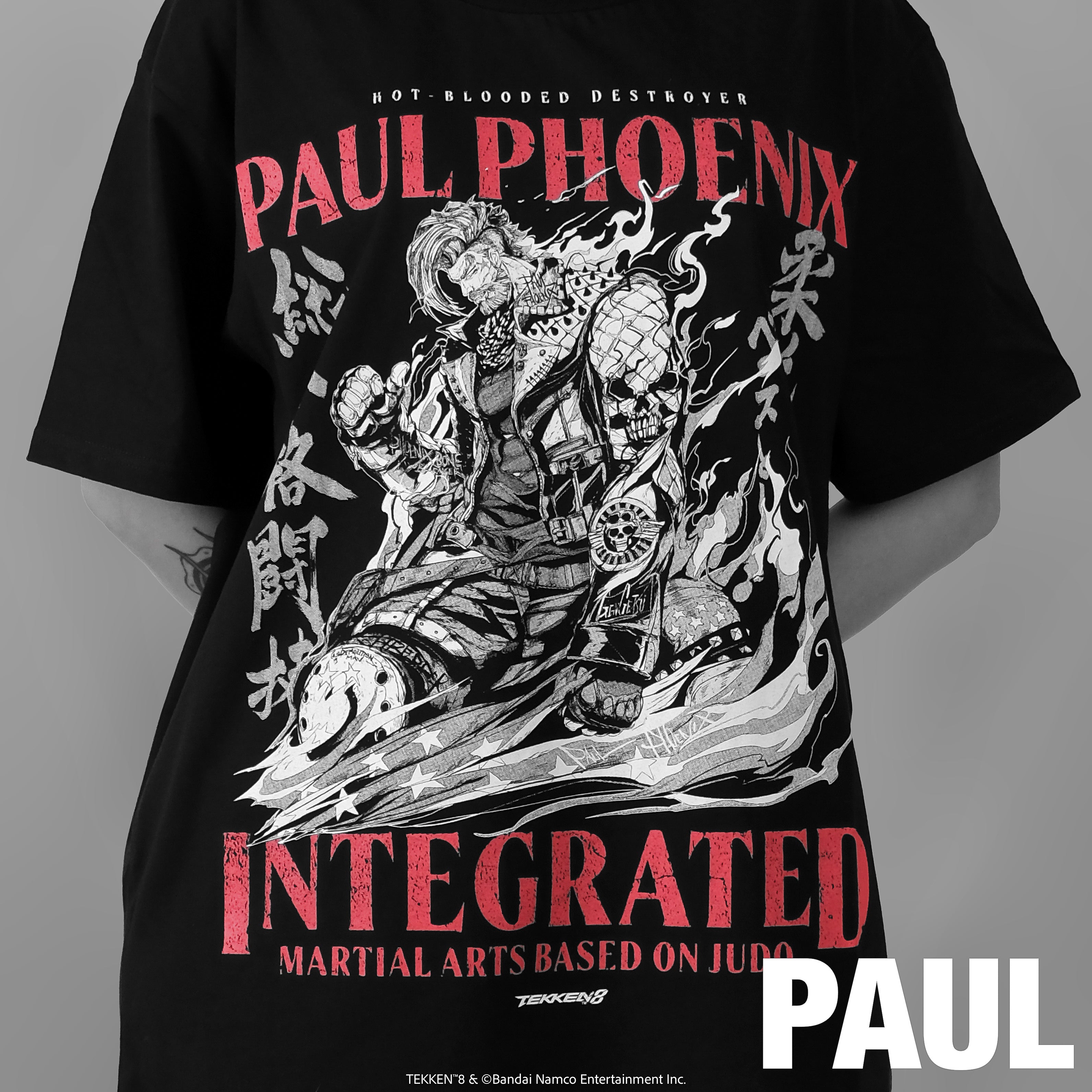 TEKKEN 8 IIJAN ALL FIGHTER T SHIRT ver.02 Paul Phonenix
