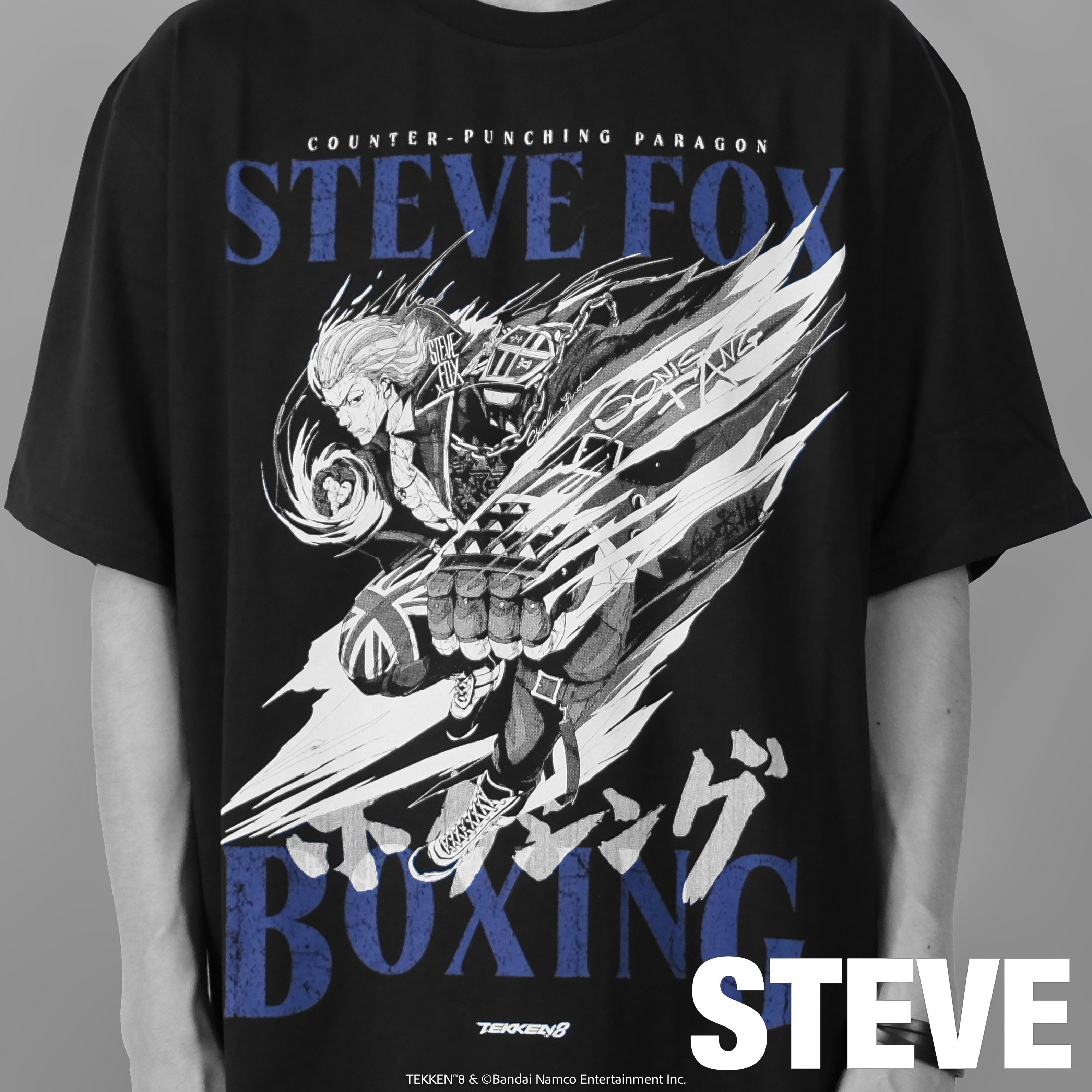 TEKKEN 8 IIJAN ALL FIGHTER T SHIRT ver.02 Steve fox