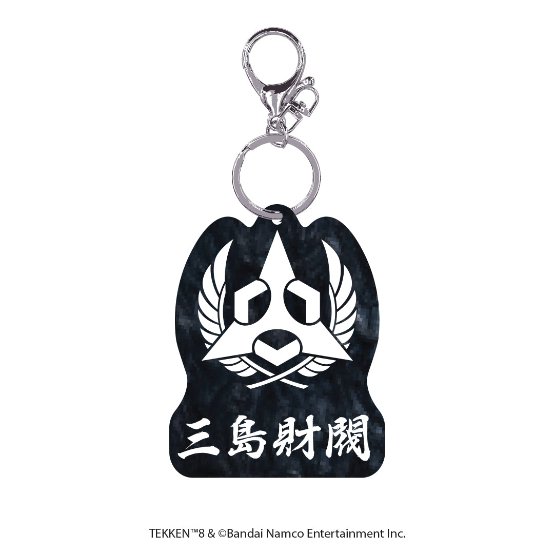 TEKKEN 8 Marble Acrylic Keychain - Mishima Zaibatsu