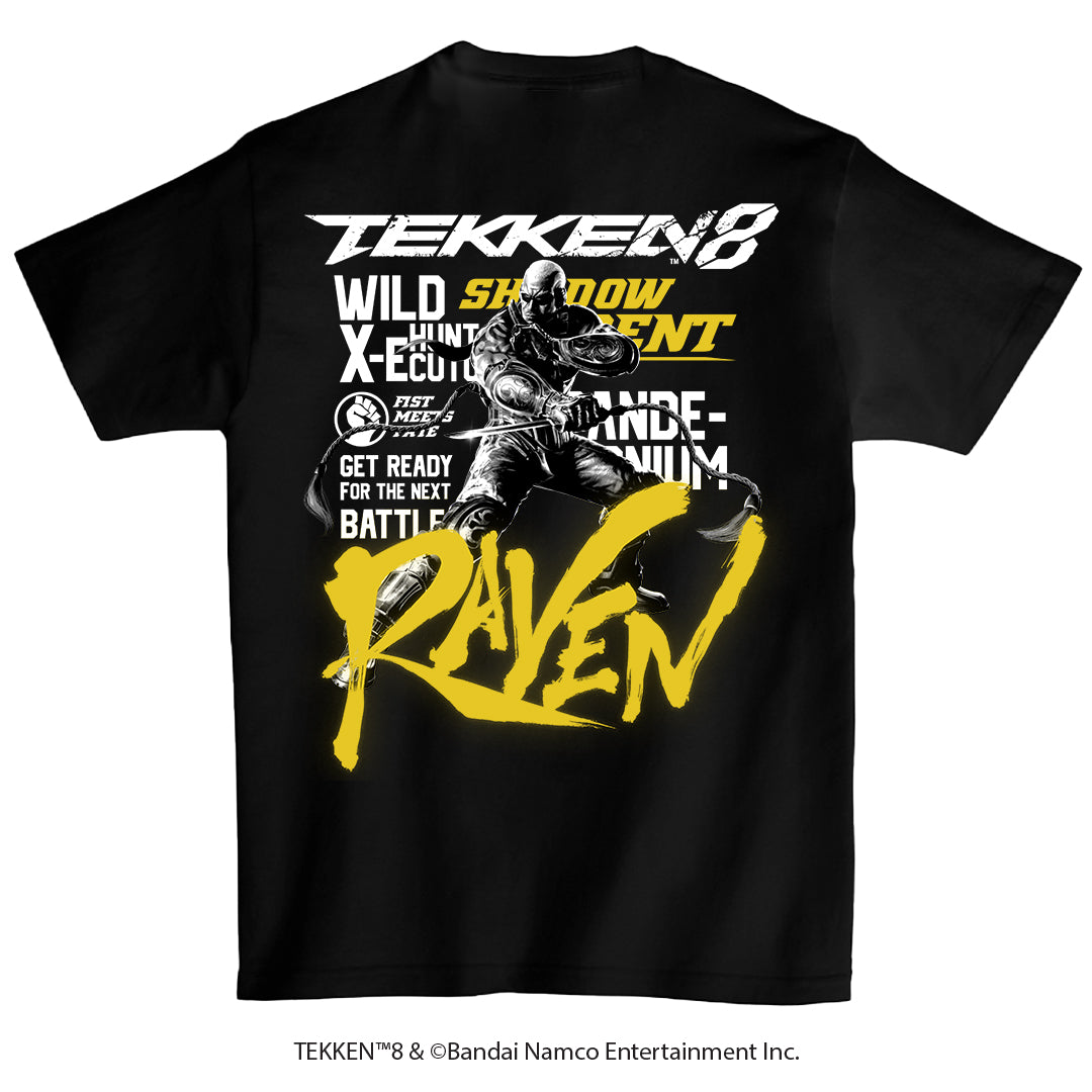 《鐵拳8》特別企劃 背印 T-shirt（Raven）