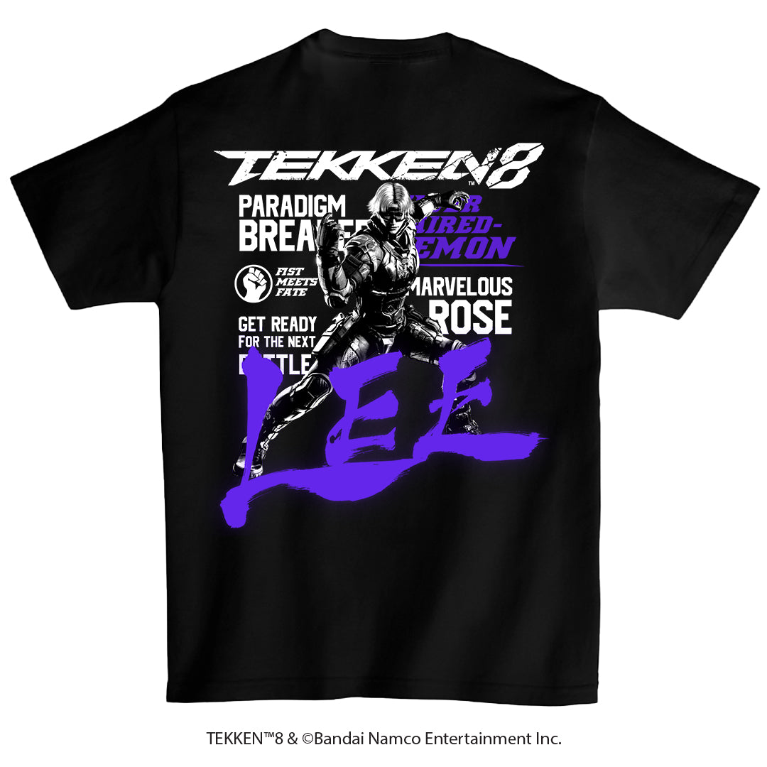 《鐵拳8》特別企劃 背印 T-shirt（Lee Chaolan）— 【3月發送】