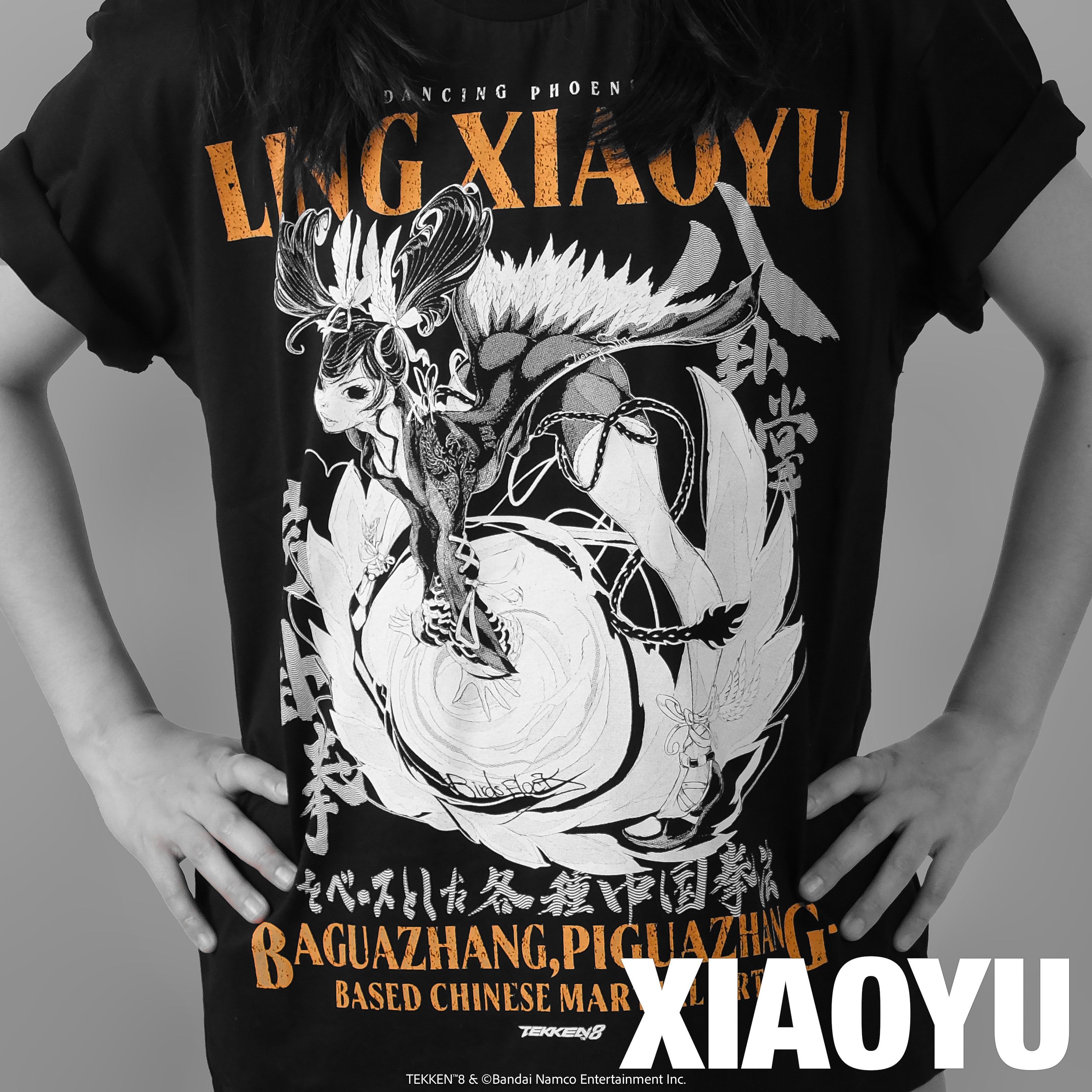 TEKKEN 8 IIJAN ALL FIGHTER T SHIRT ver.02 Ling Xiaoyu