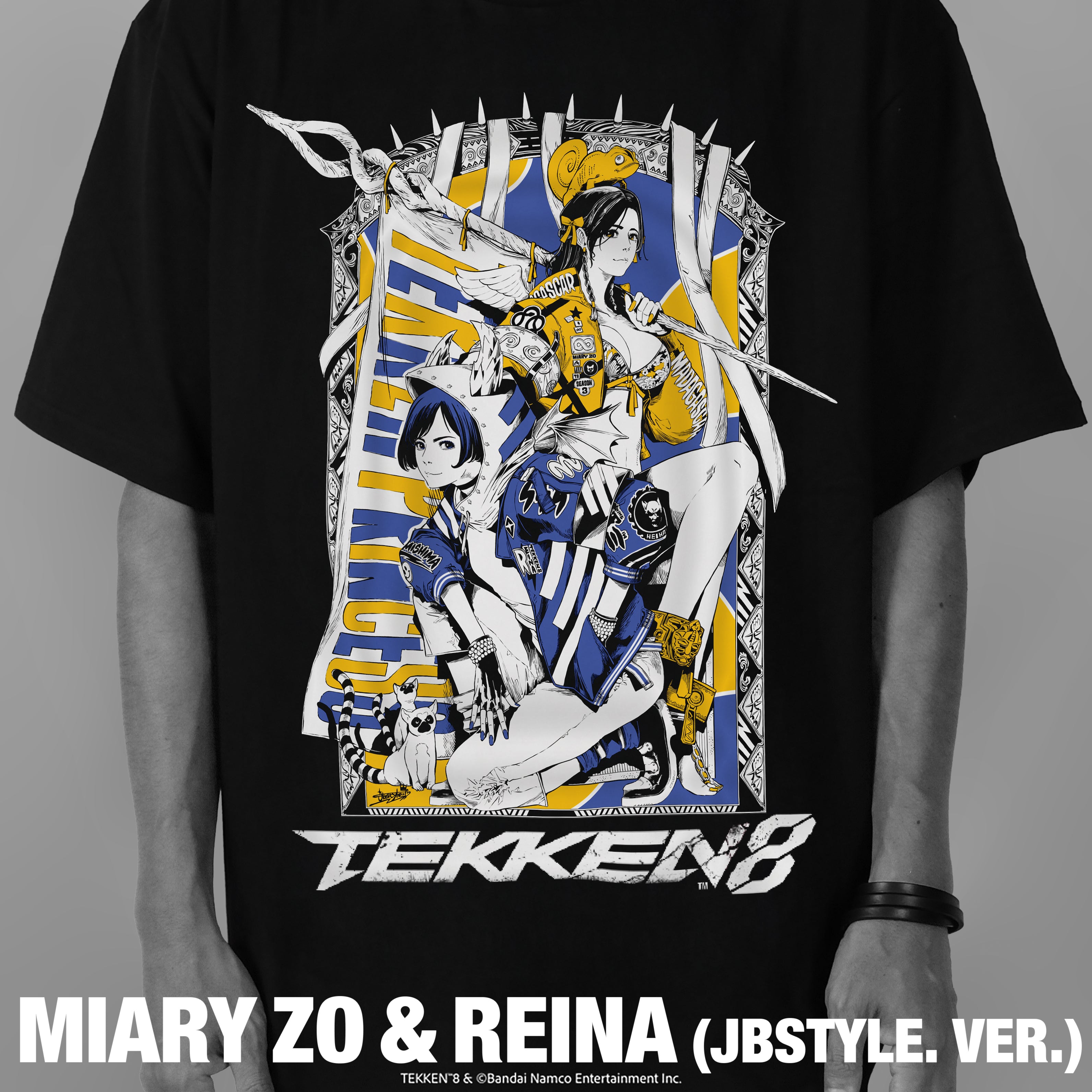 TEKKEN8 IIJAN ARTIST COLLABORATION T-SHIRT jbstyle. Miary Zo, Reina