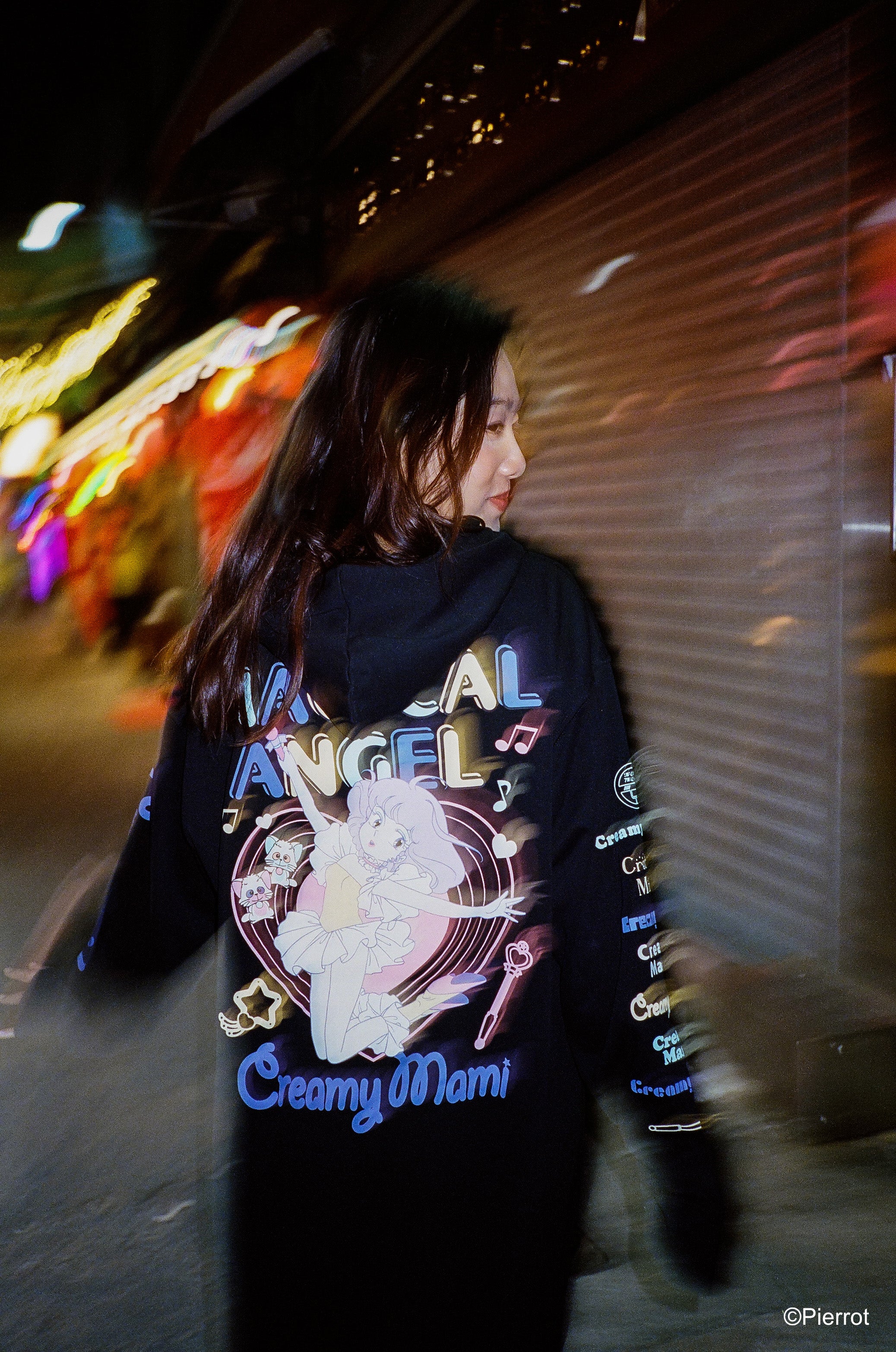 Creamy Mami Long Hoodie