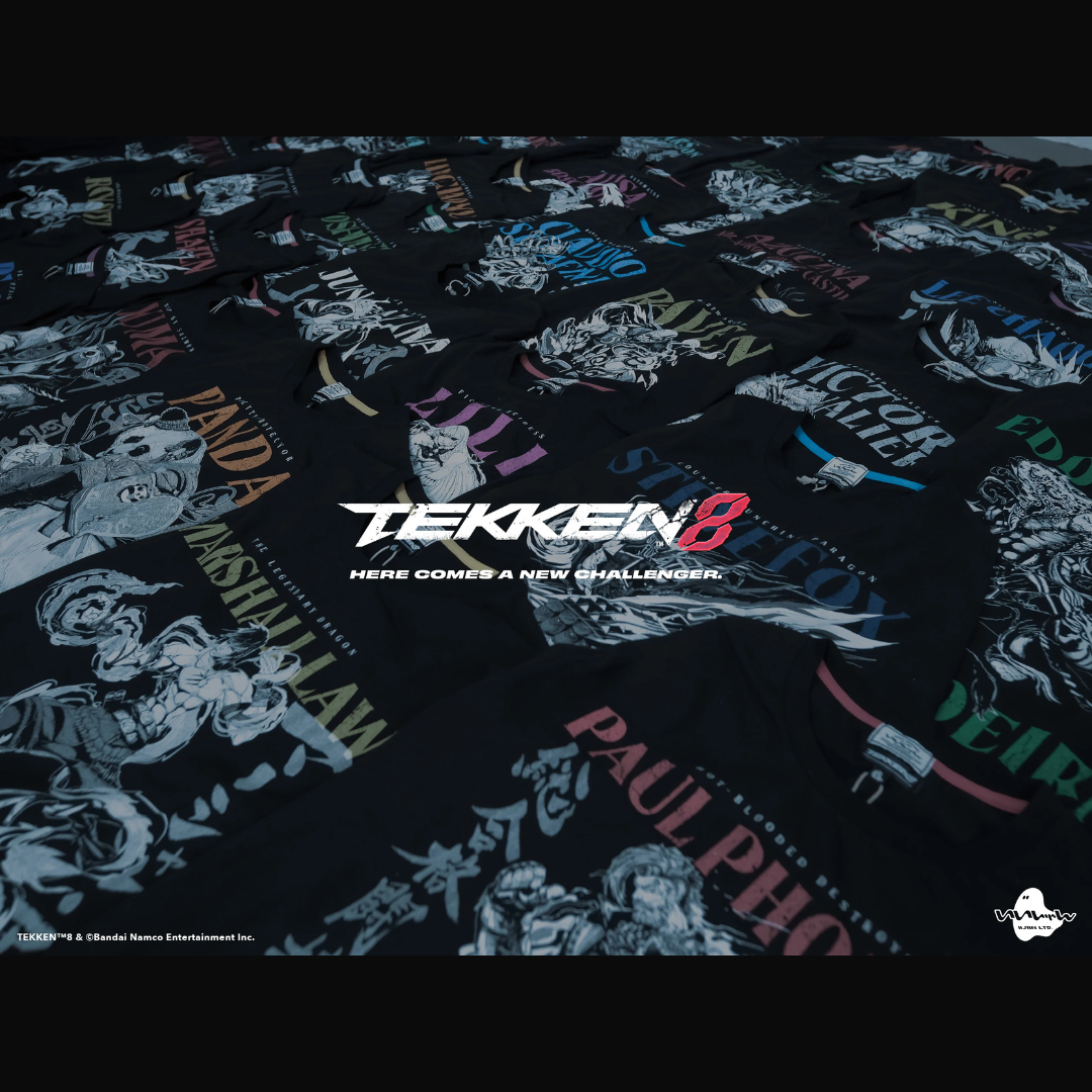 [Restock] TEKKEN 8 All-Character T-Shirts & JBstyle. Collaboration T-Shirts