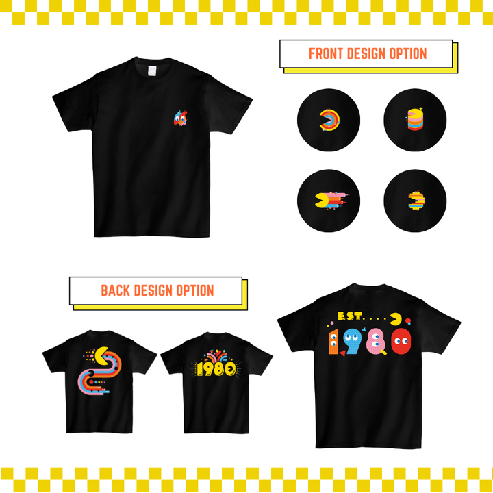 《PAC-MAN》客製化 T-shirt