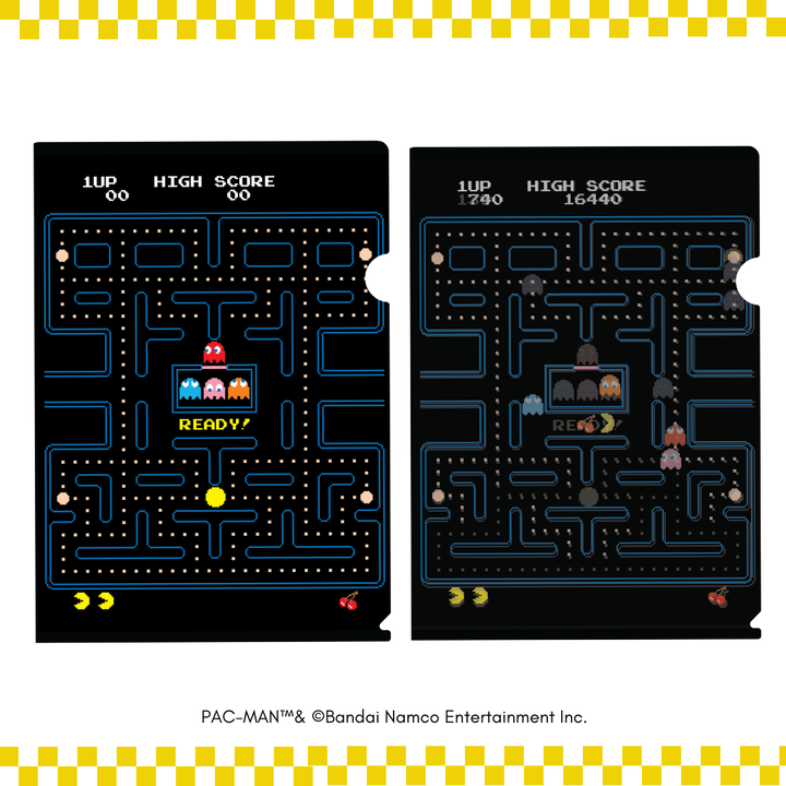 《PAC-MAN》A4 3D 透明文件夾