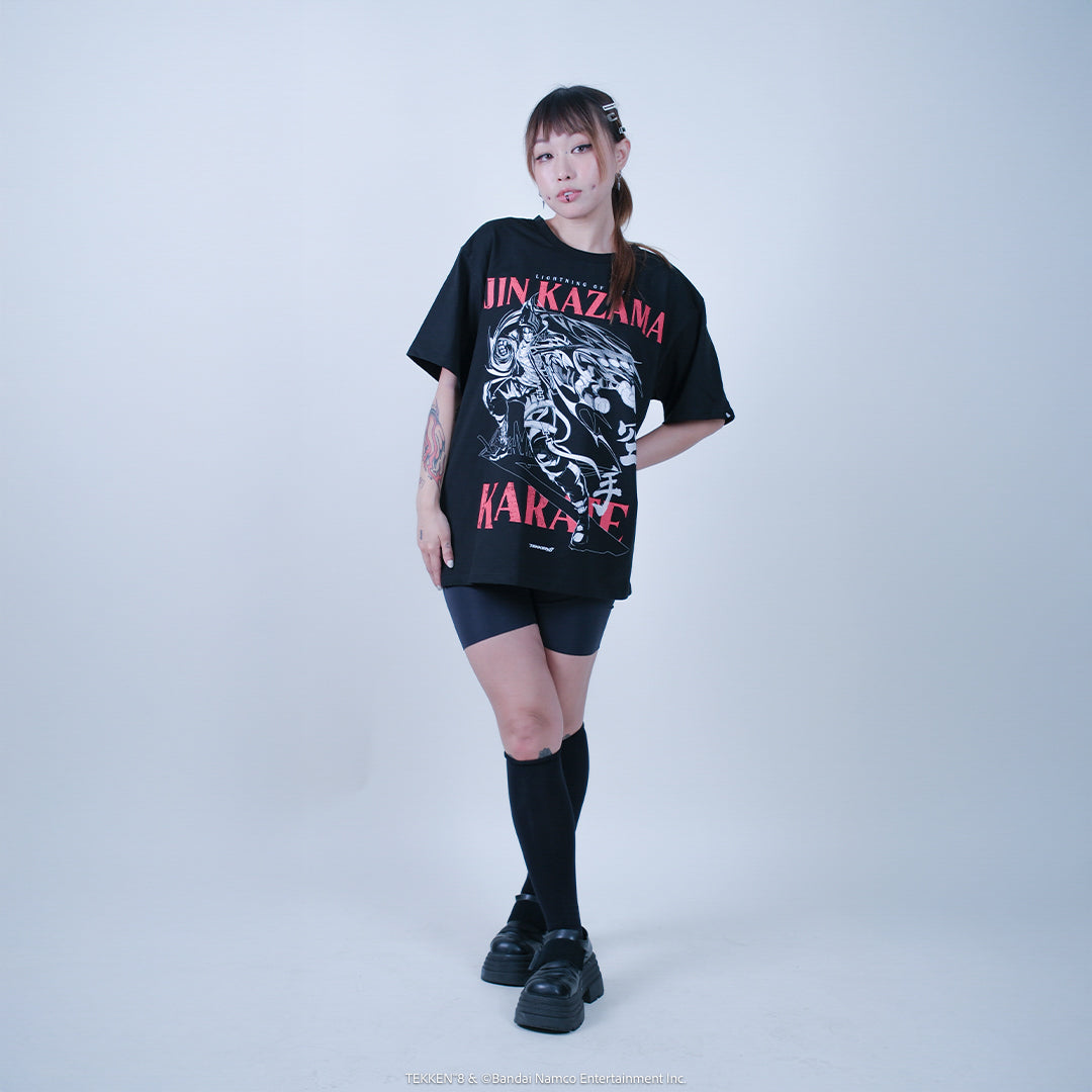 TEKKEN 8 IIJAN ALL FIGHTER T SHIRT ver.02  Jin Kazama