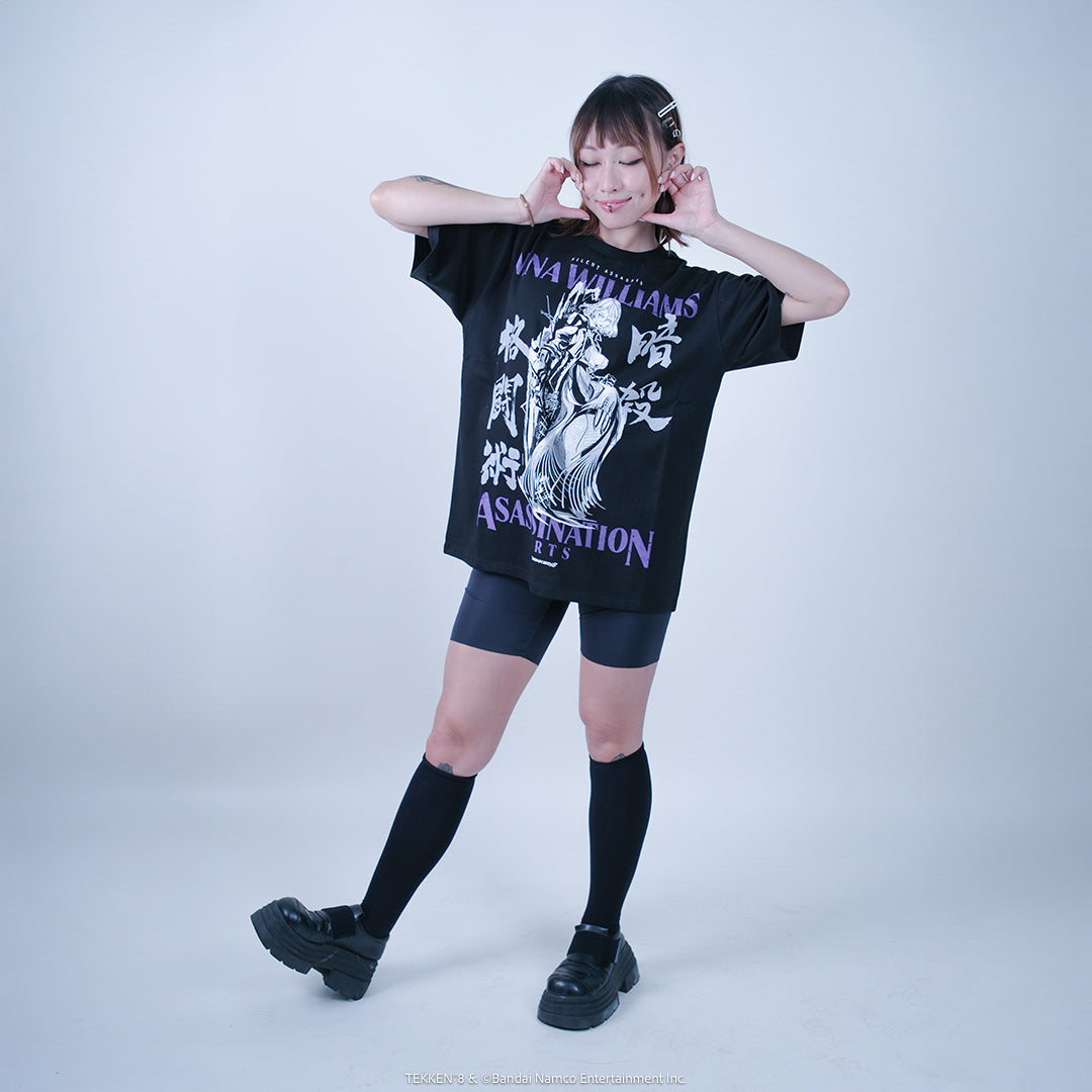 TEKKEN 8 IIJAN ALL FIGHTER T SHIRT ver.02  Nina Williams